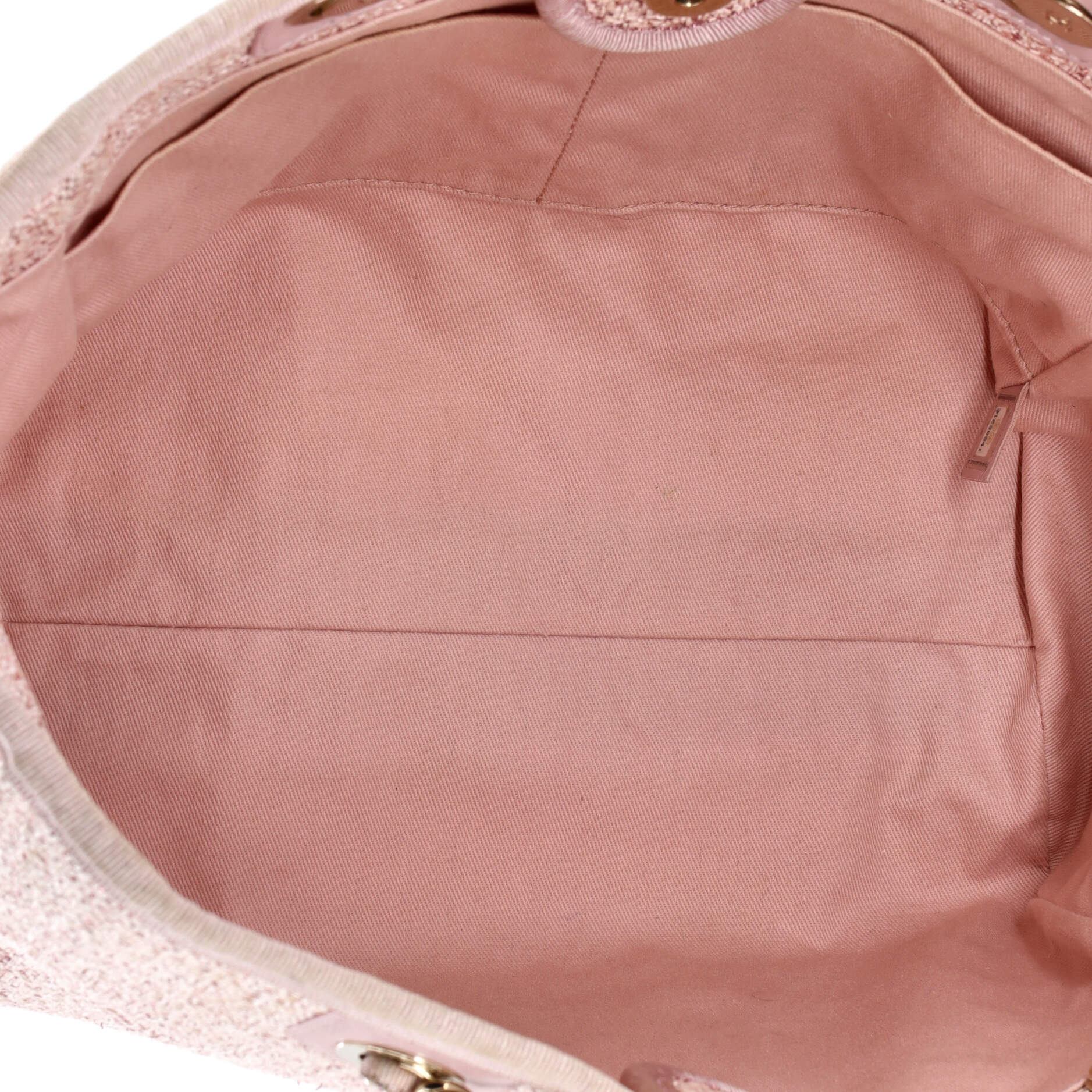 Deauville Tote Raffia with Glitter Detail Small - Image 5