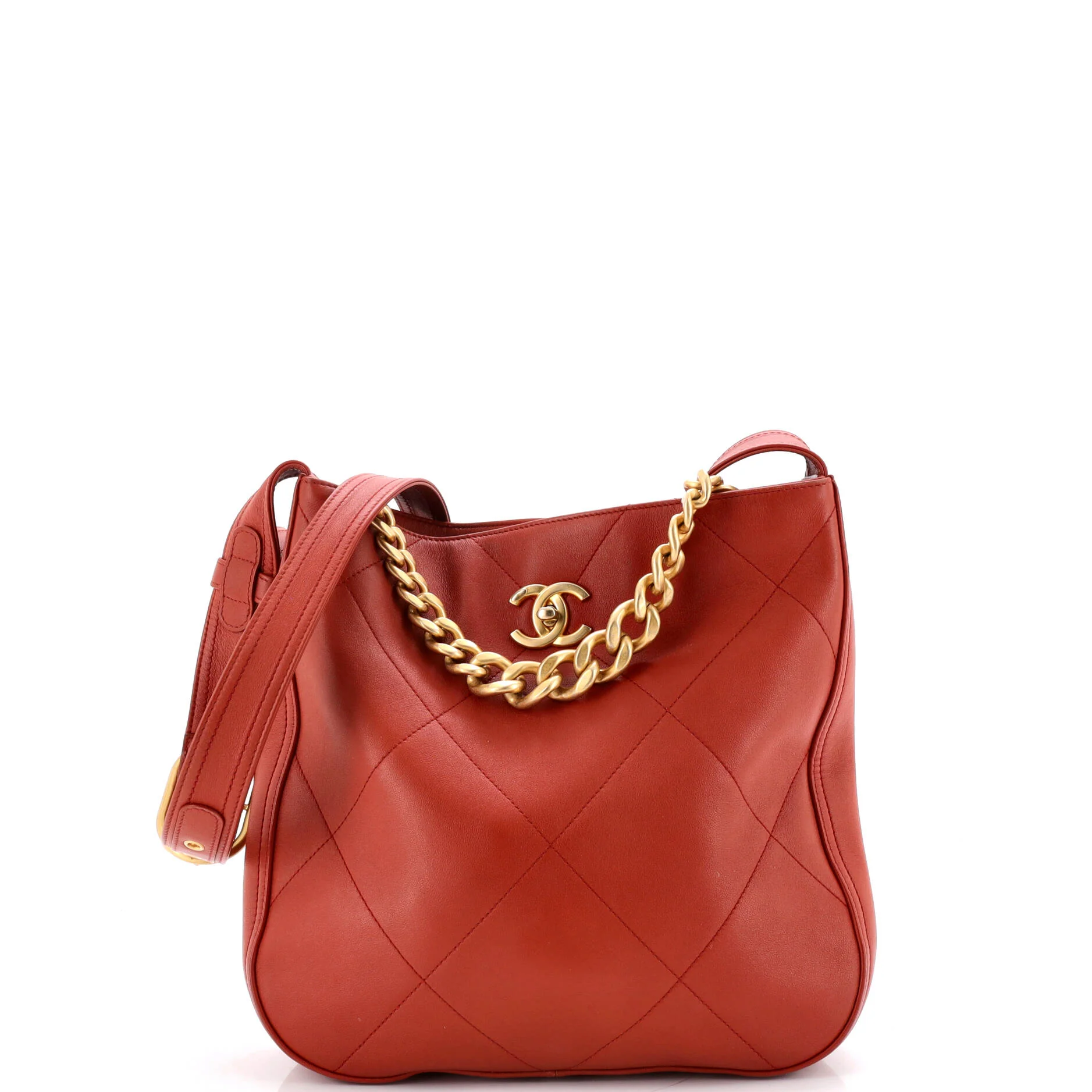Easy Mood Hobo Quilted Calfskin