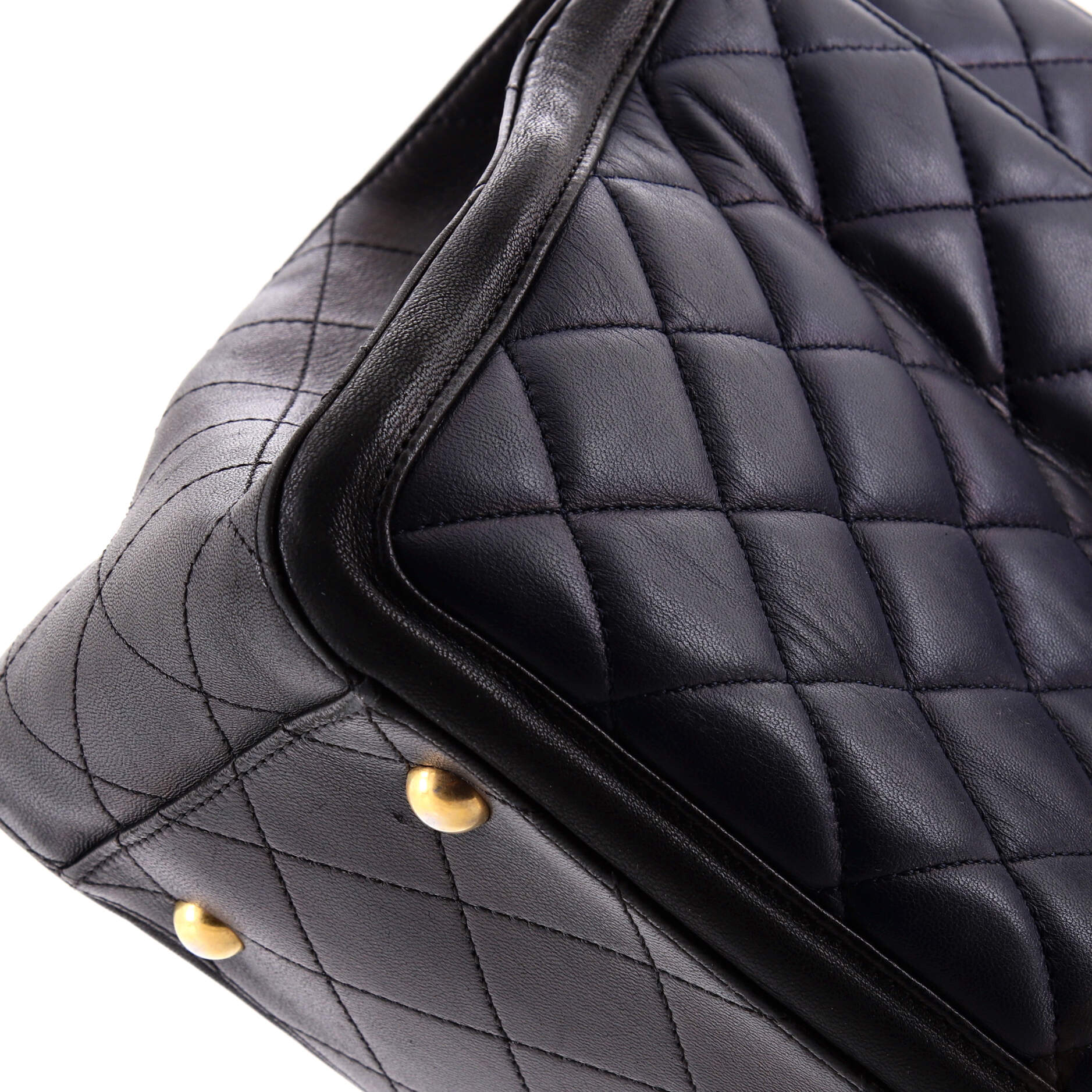 Elegant CC Tote Quilted Lambskin Large - Image 6