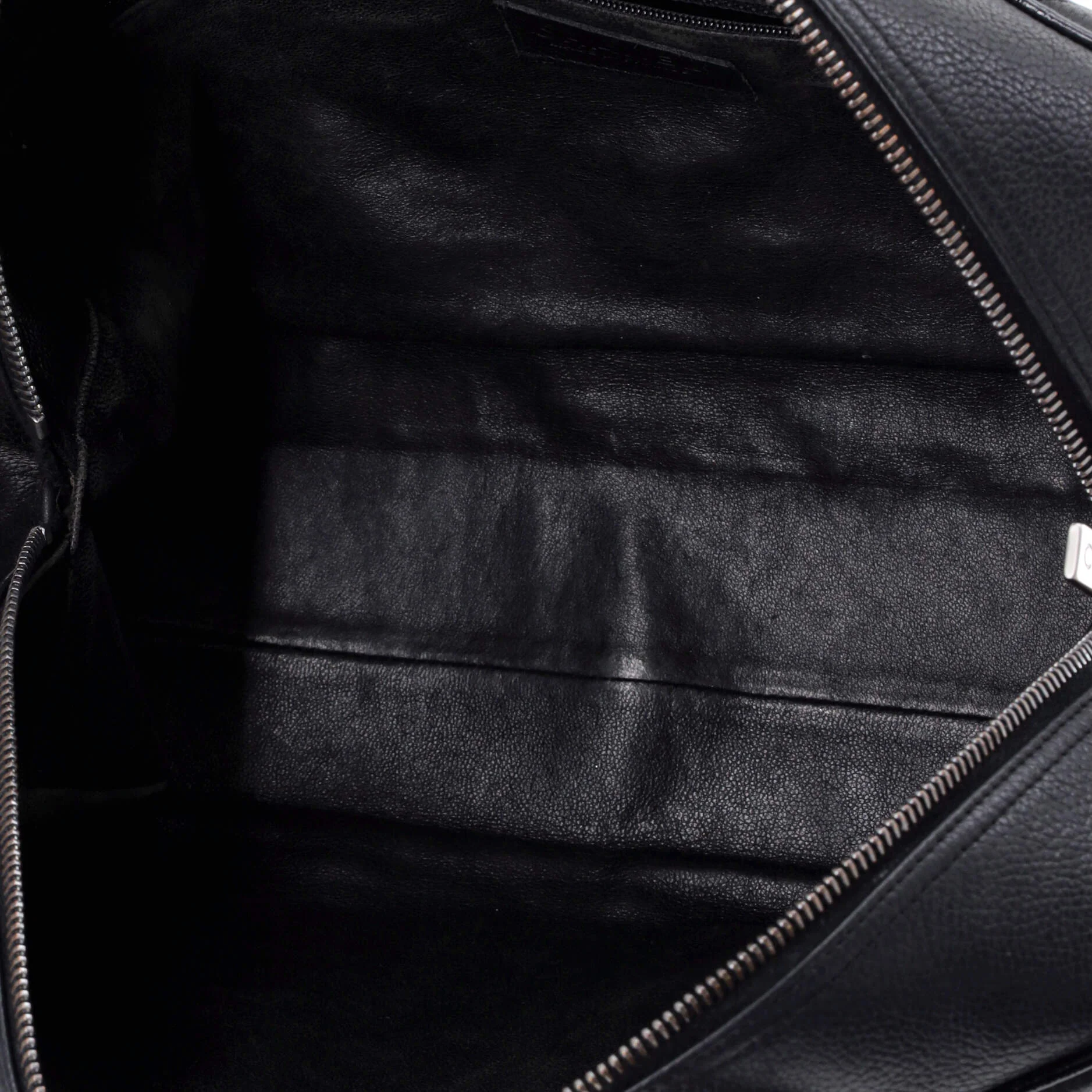 Embossed Logo Bowler Bag Quilted Leather Medium - Image 5