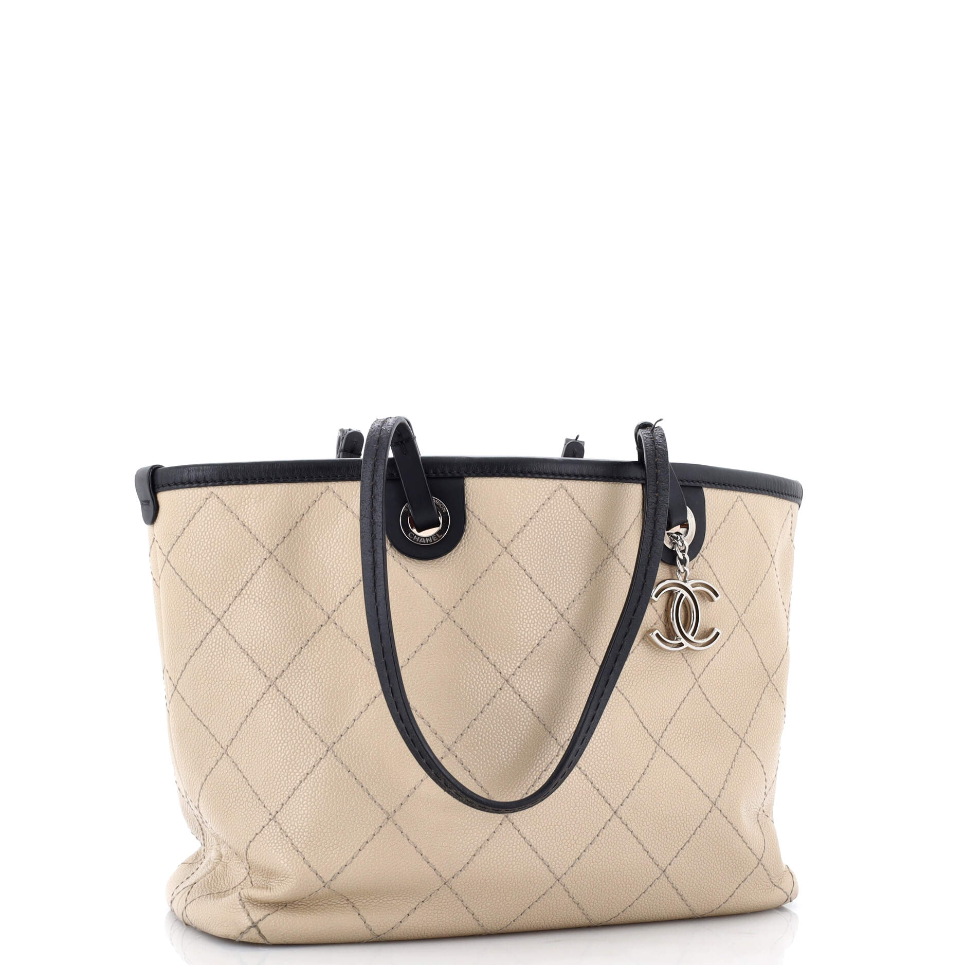 Fever Tote Quilted Caviar Small - Image 3