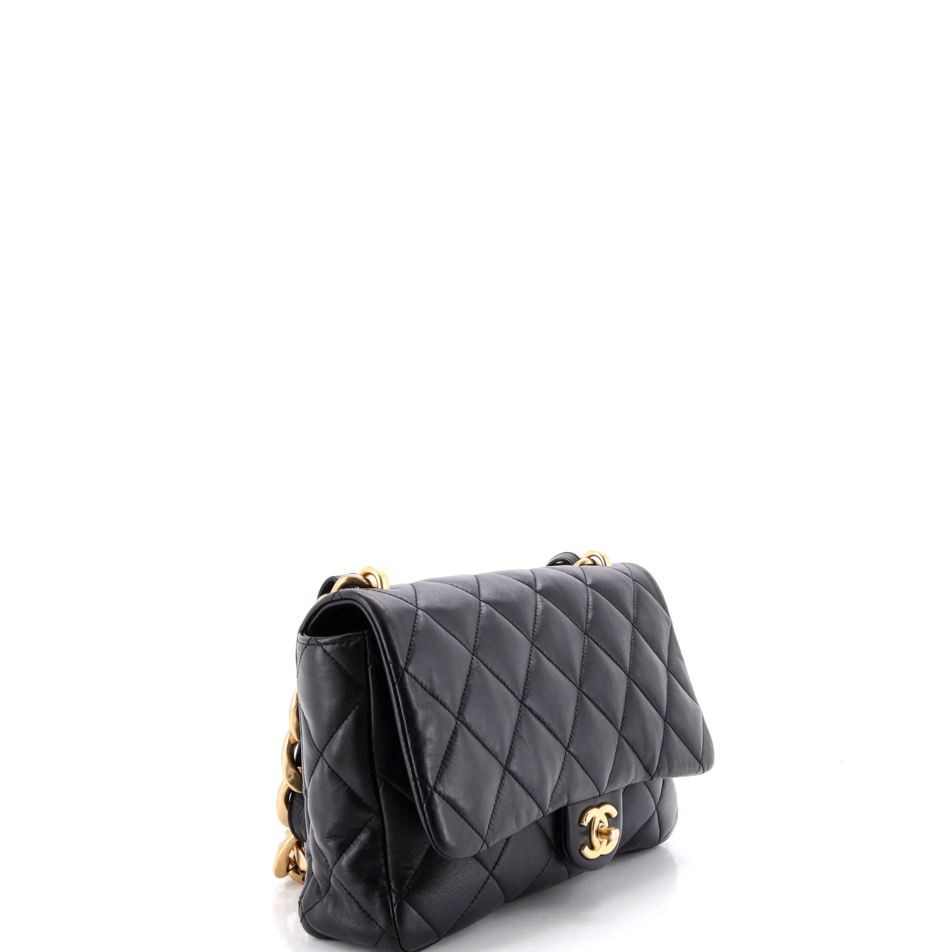 Funky Town Flap Bag Quilted Lambskin Large - Image 2