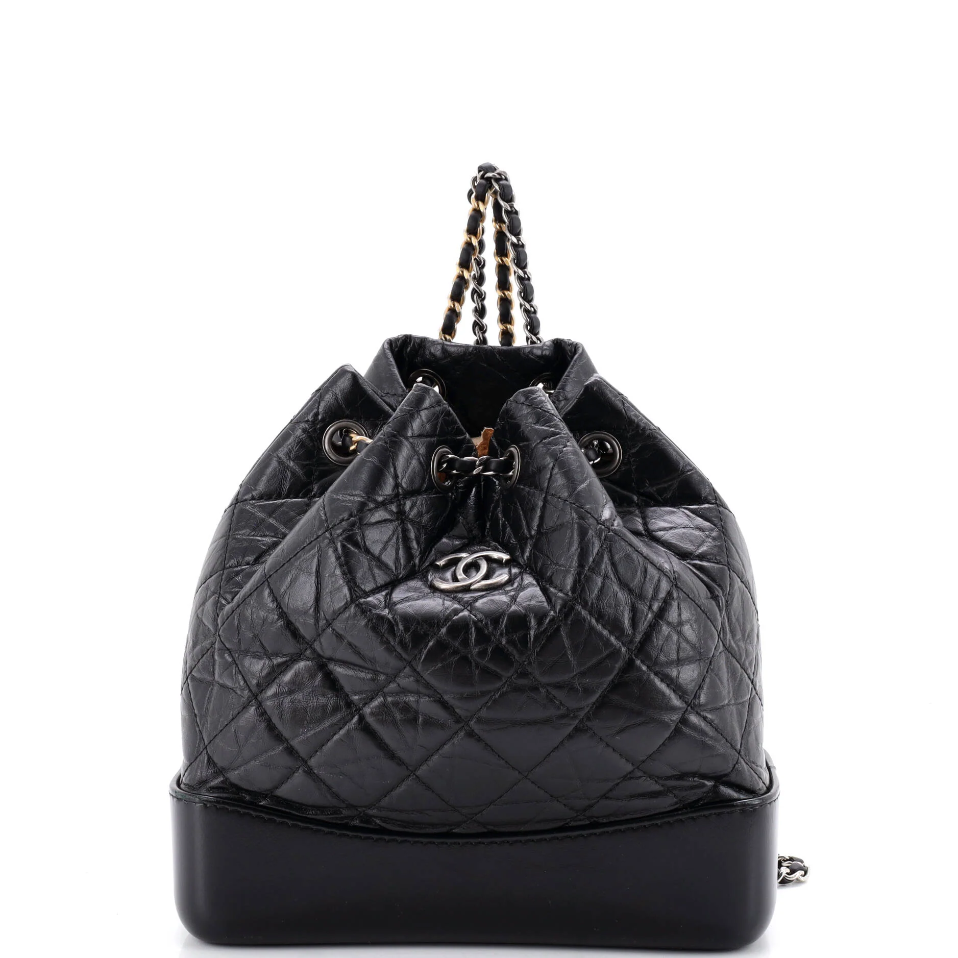 Gabrielle Backpack Quilted Aged Calfskin Small