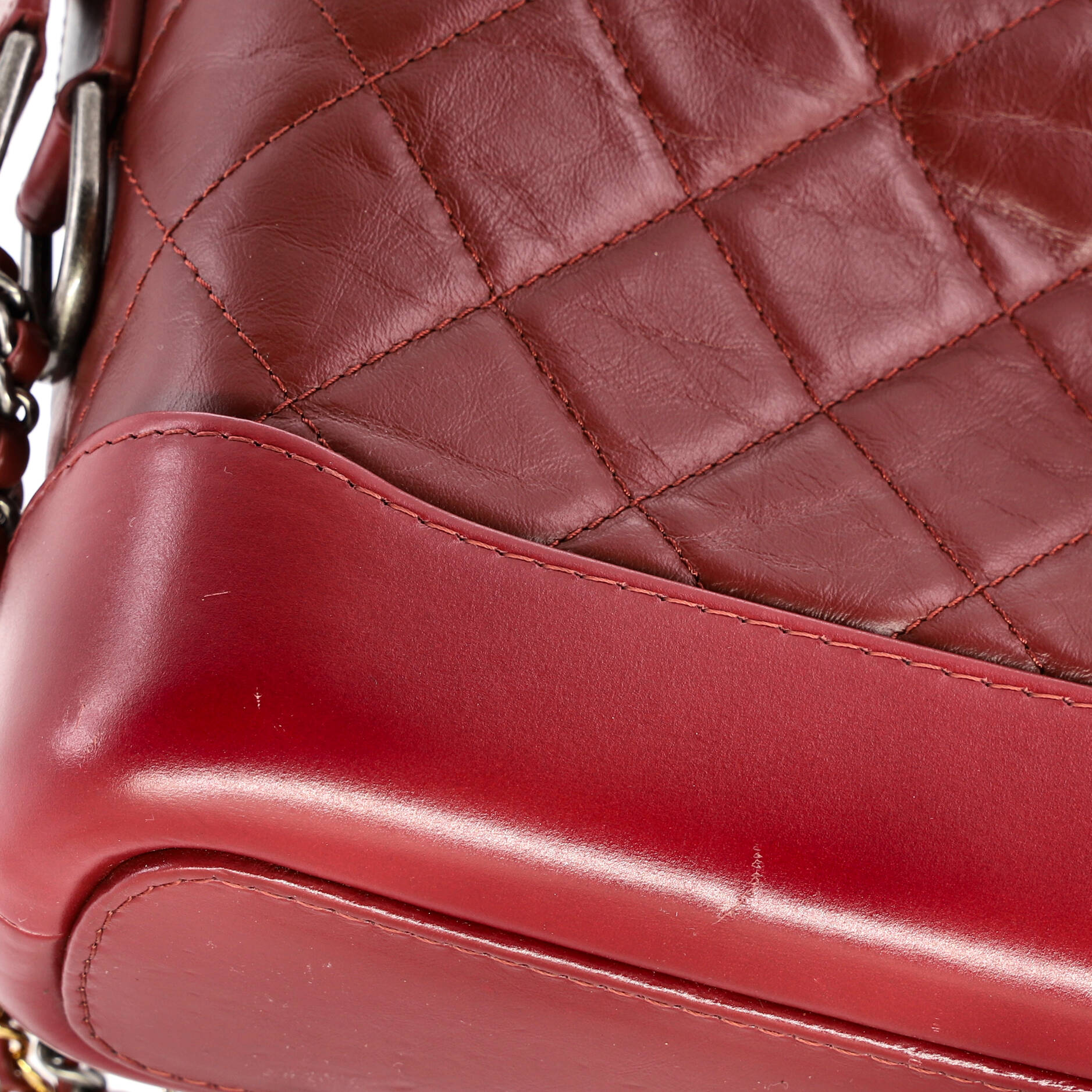 Gabrielle Hobo Quilted Aged Calfskin Small - Image 6