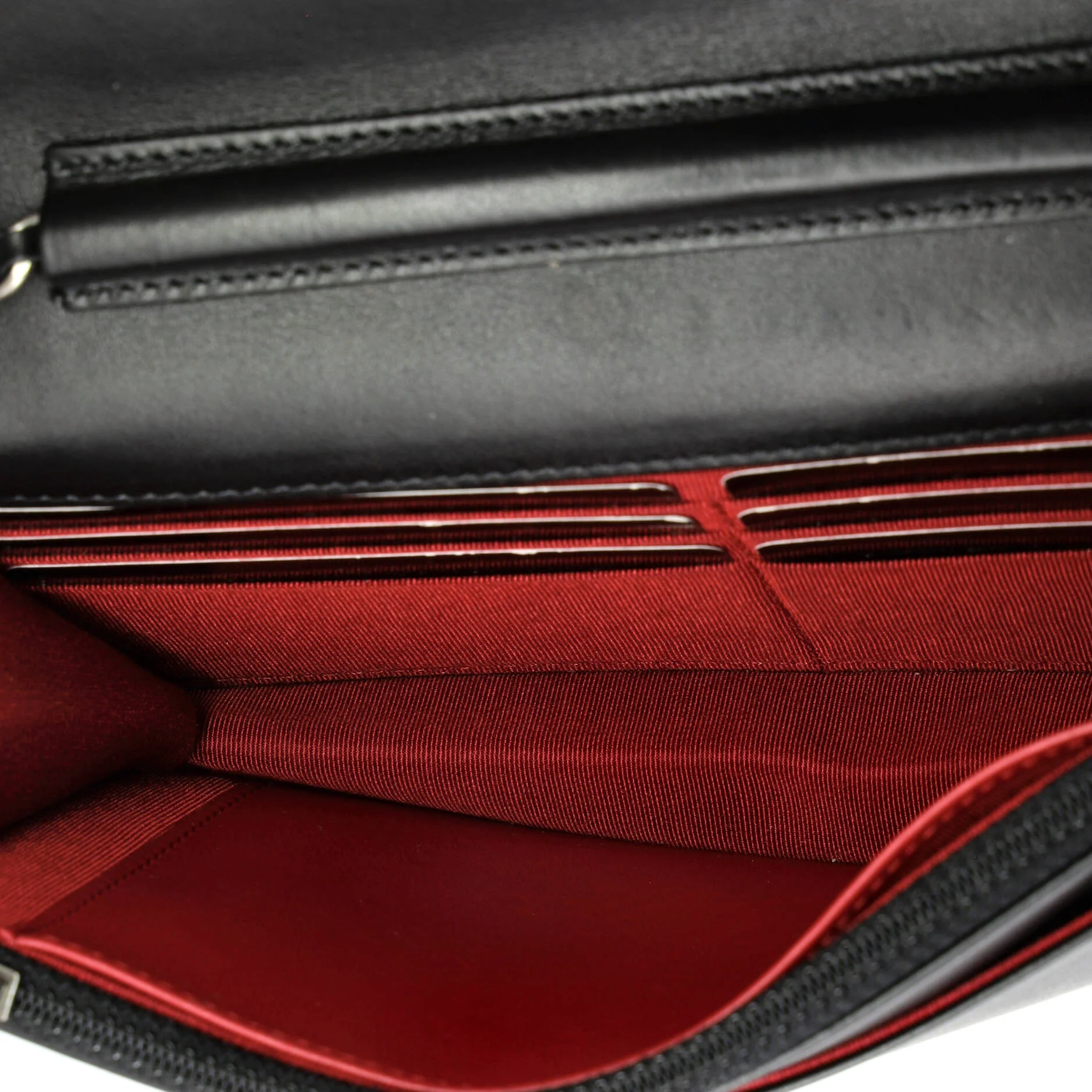 Gabrielle Wallet on Chain Quilted Aged Calfskin - Image 5