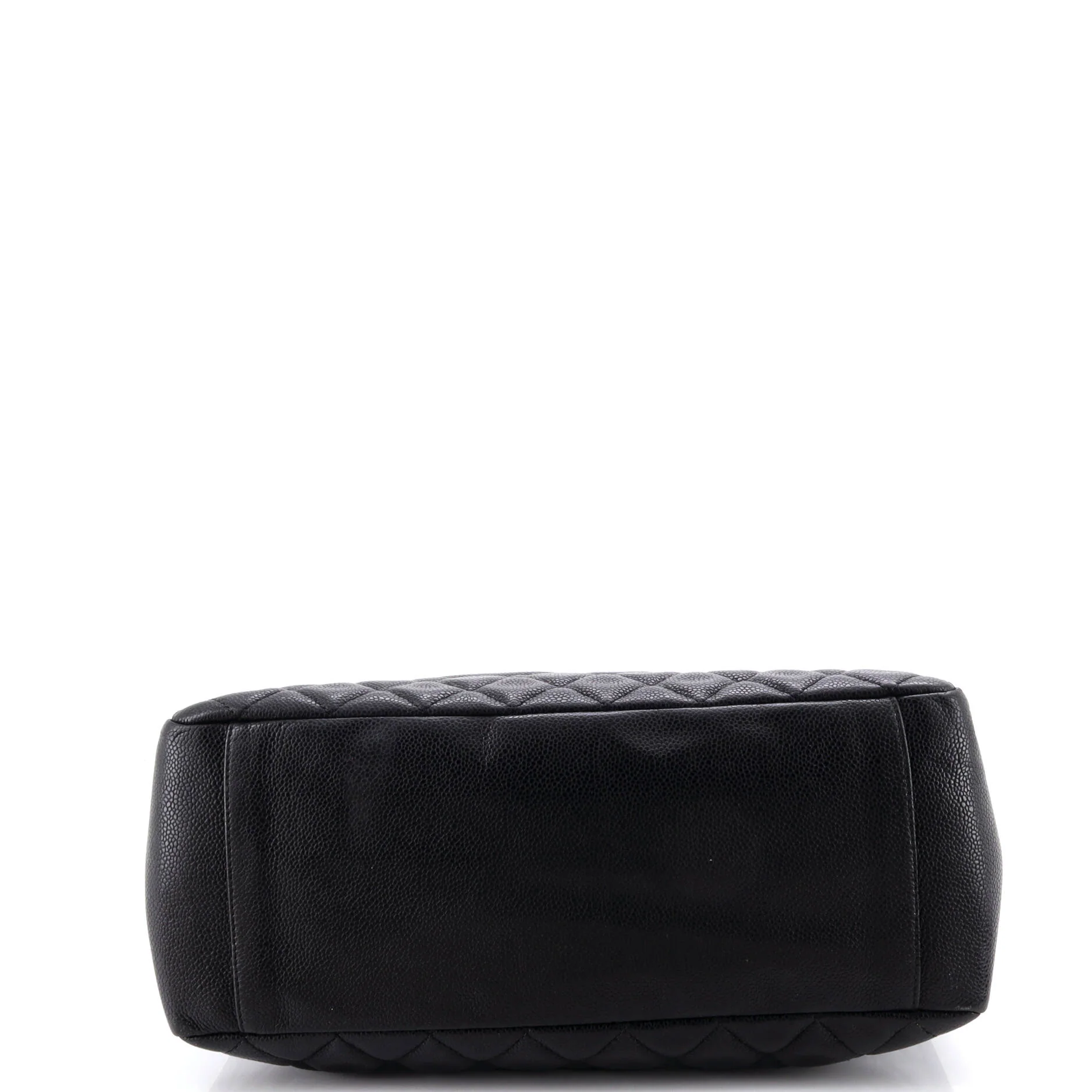 Grand Shopping Tote Quilted Caviar - Image 4