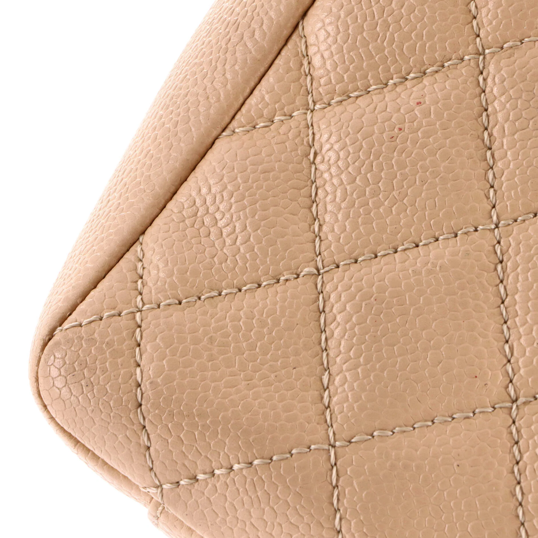 Grand Shopping Tote Quilted Caviar - Image 6