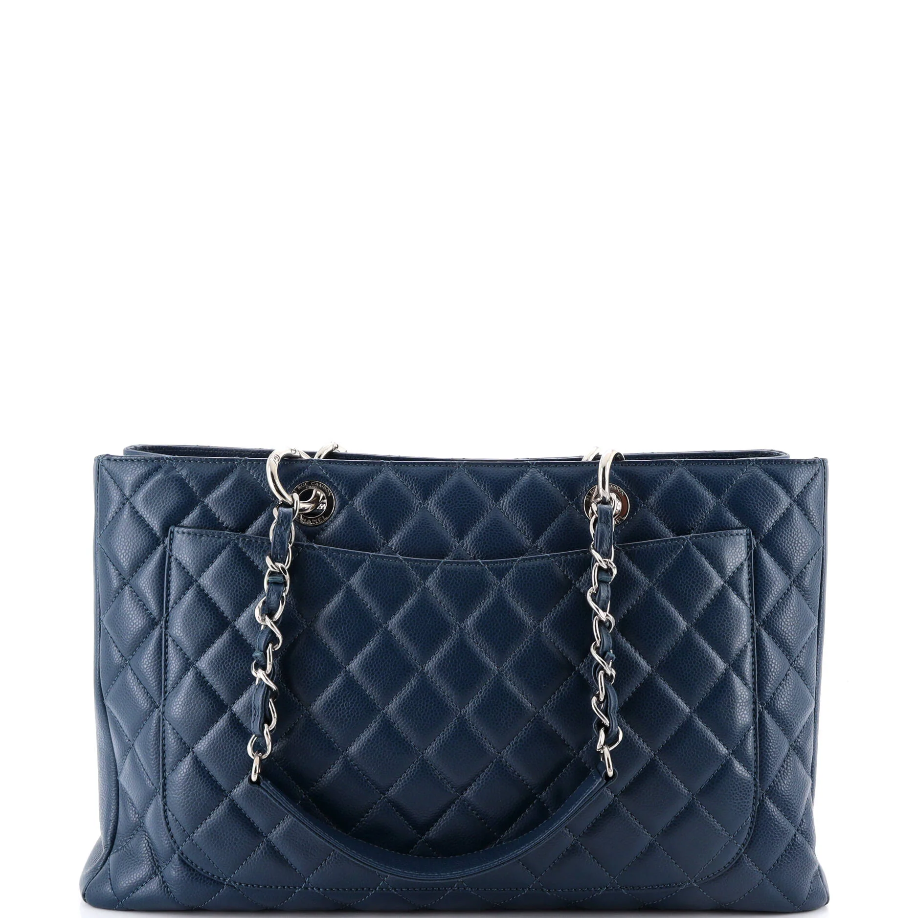 Grand Shopping Tote Quilted Caviar XL - Image 3