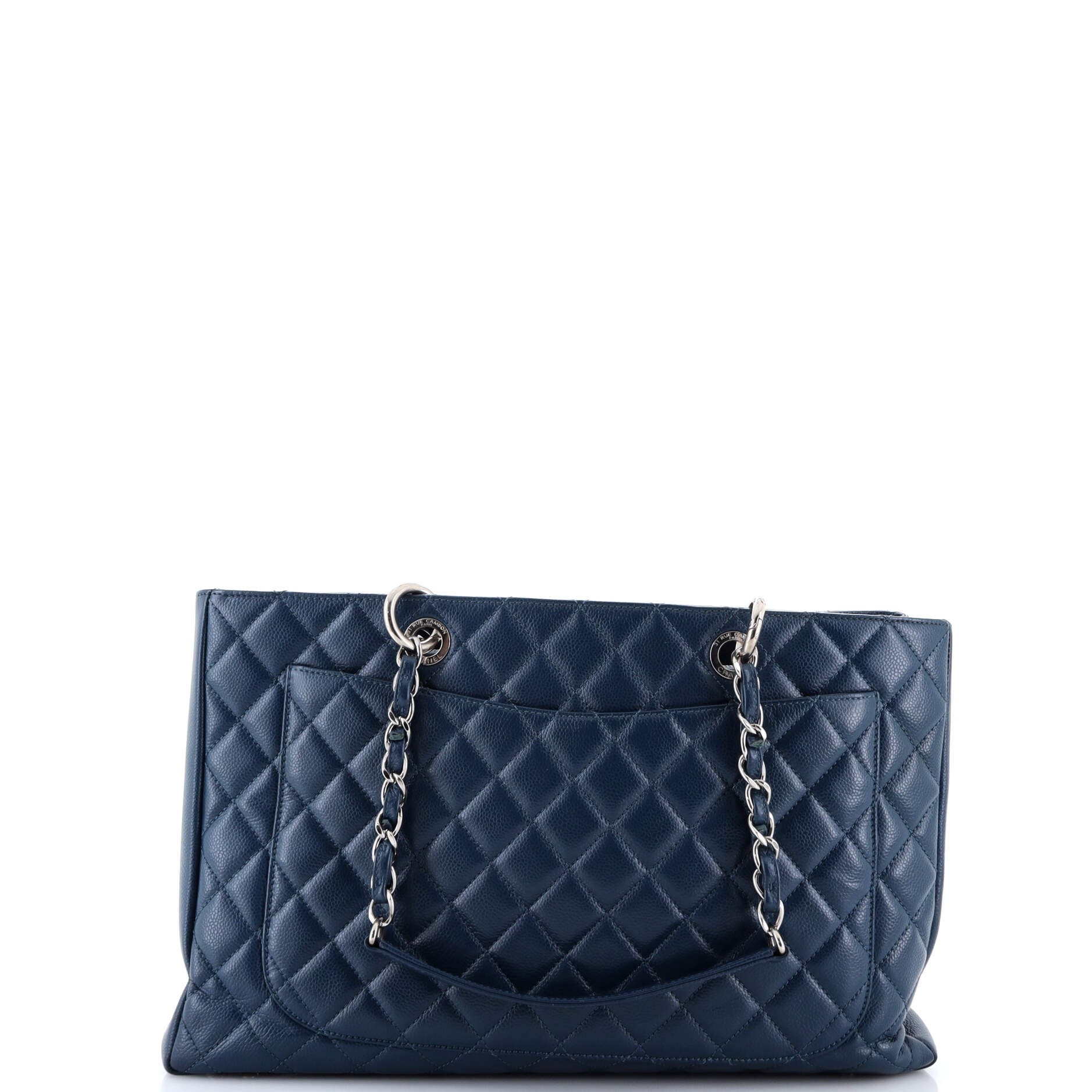 Grand Shopping Tote Quilted Caviar XL - Image 3