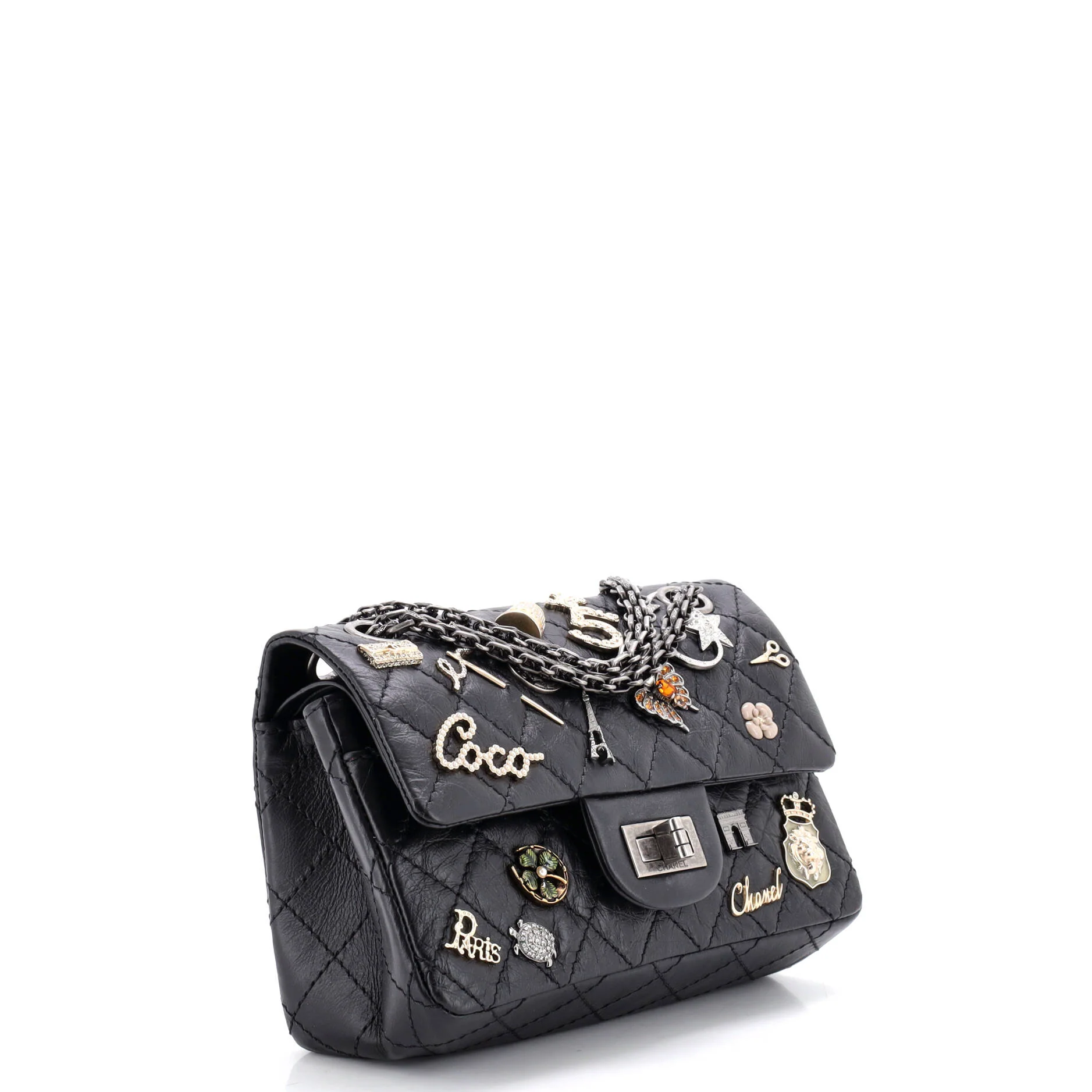 Lucky Charms Reissue 2.55 Flap Bag Quilted Aged Calfskin 224 - Image 3