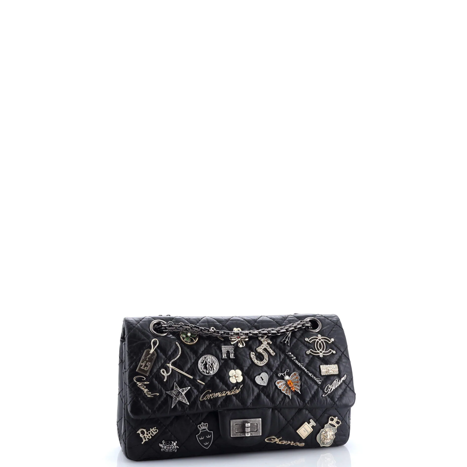 Lucky Charms Reissue 2.55 Flap Bag Quilted Aged Calfskin 225 - Image 3