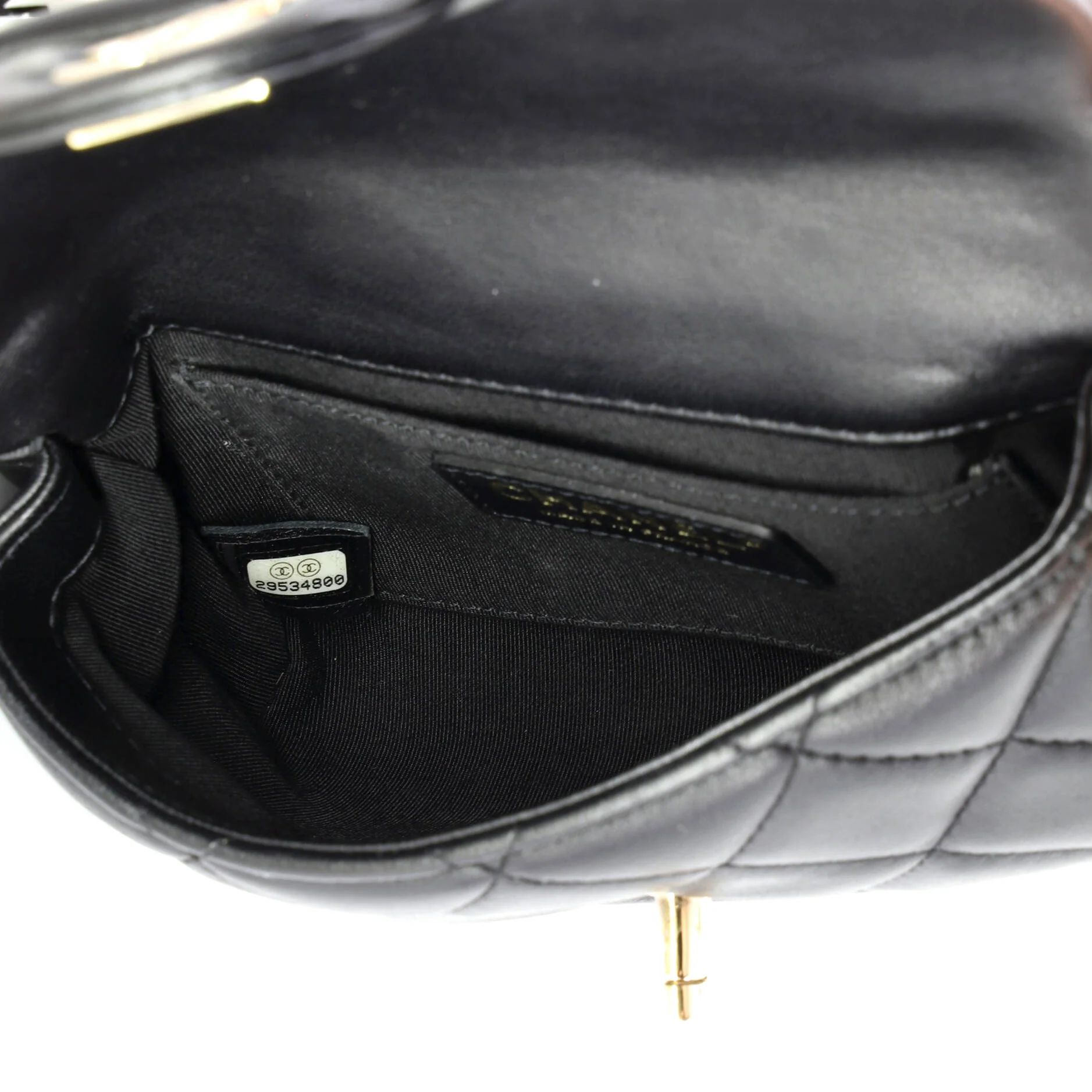 My Precious Pearls Waist Bag Quilted Lambskin Mini - Image 5