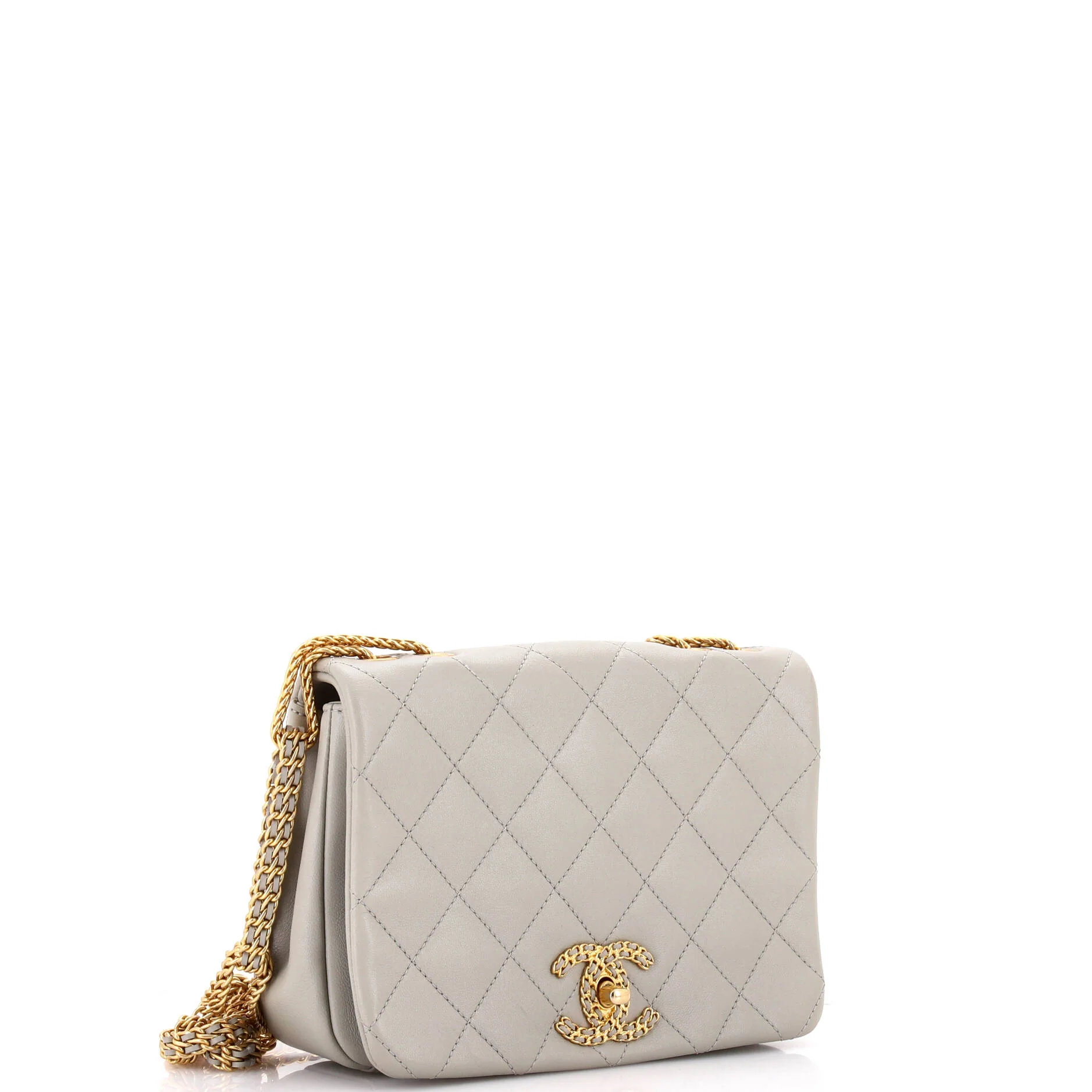 On And On Full Flap Bag Quilted Lambskin Small - Image 2