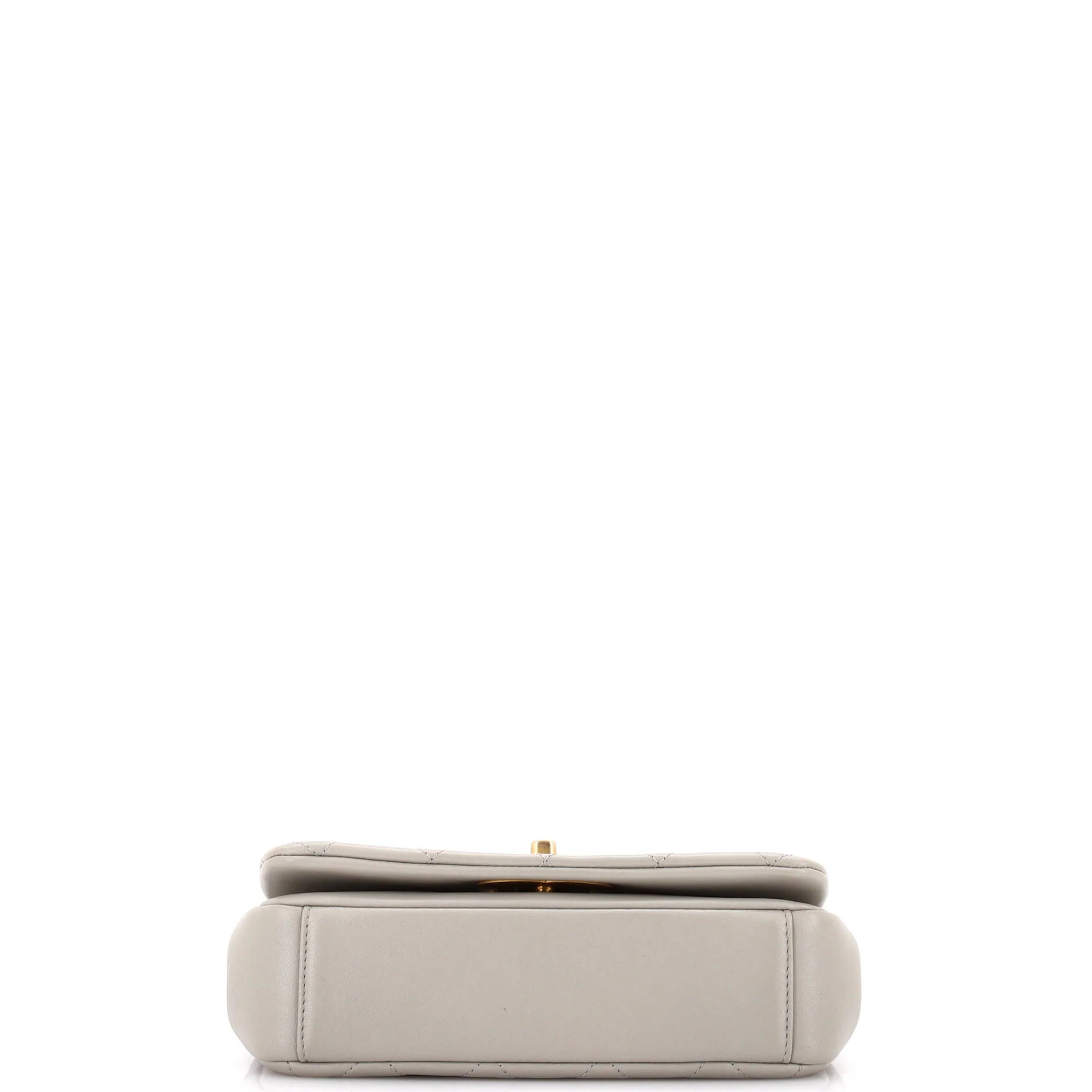 On And On Full Flap Bag Quilted Lambskin Small - Image 4