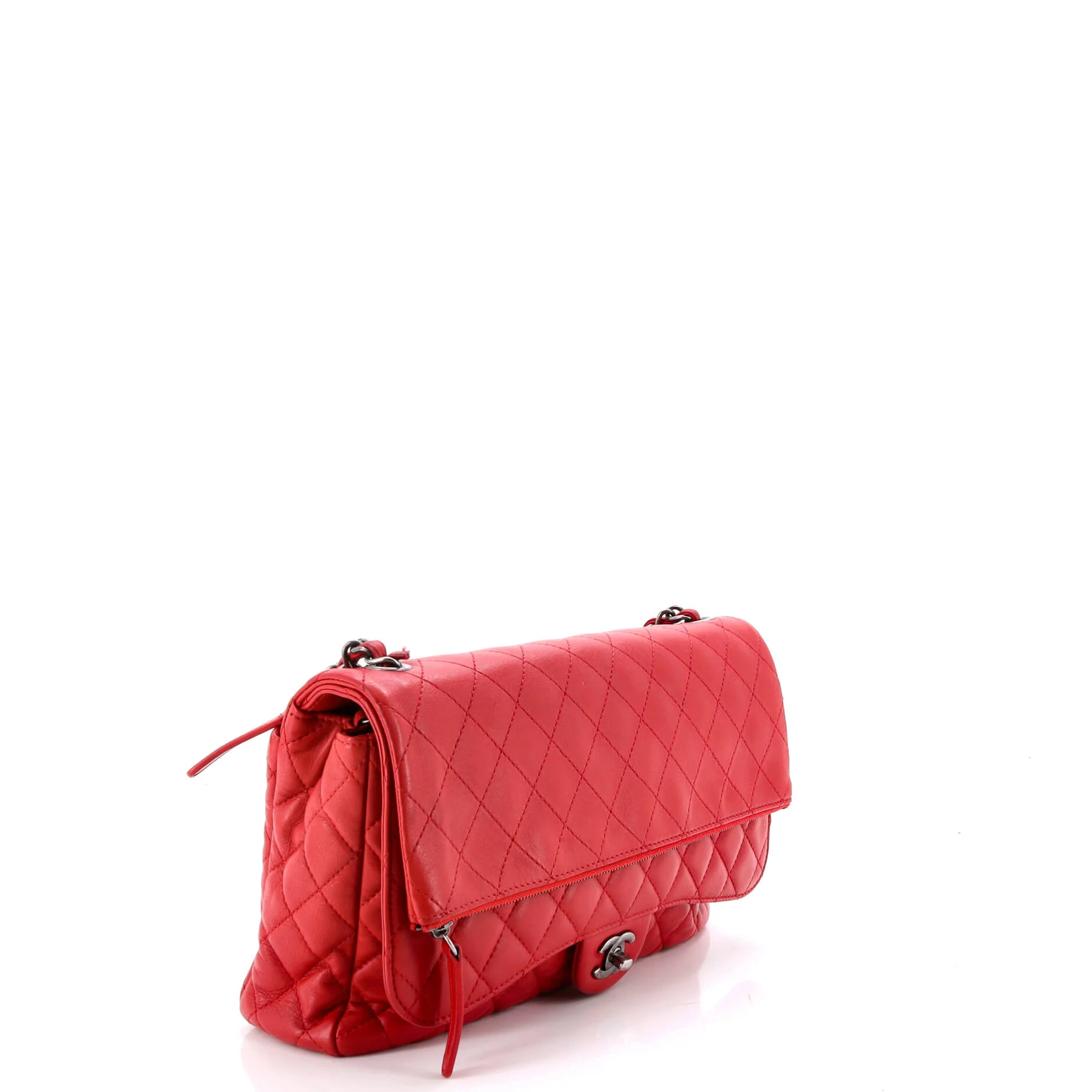 Paris-Salzburg Zip Multi Flap Bag Quilted Lambskin Large - Image 3