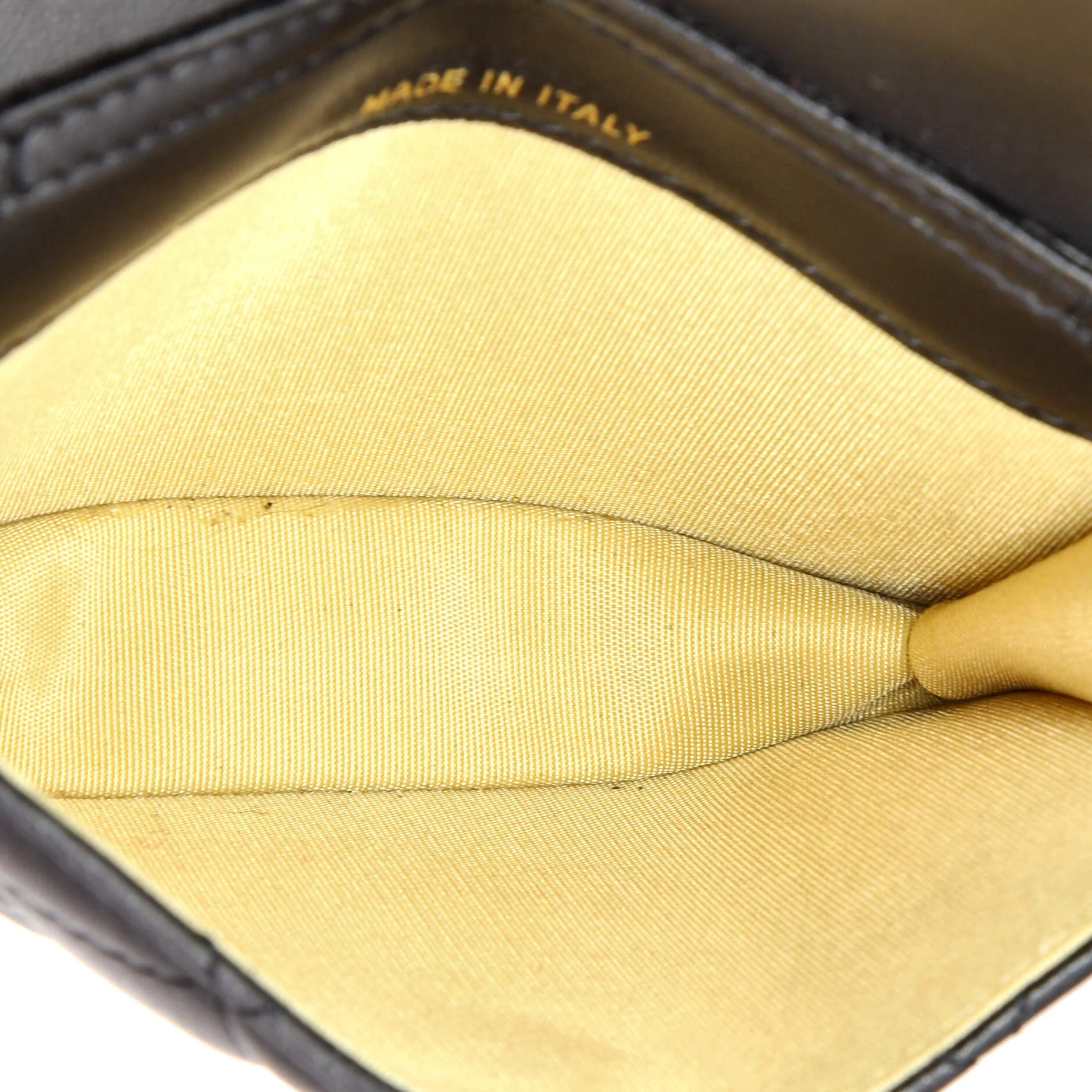 Pearl Crush Flap Clutch with Chain Quilted Lambskin Mini - Image 5