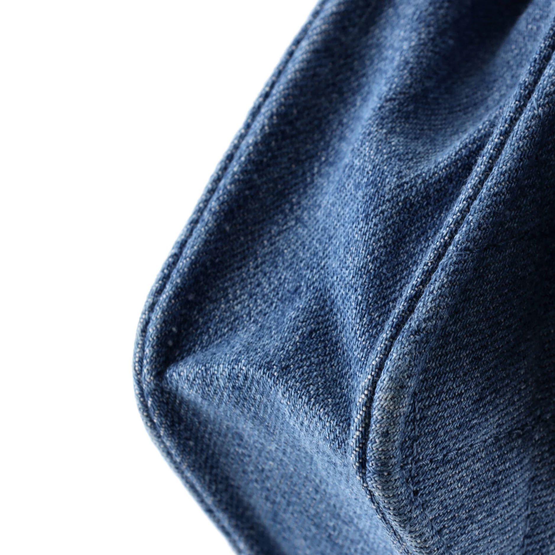 Pearl Crush Wallet on Chain Quilted Denim - Image 6
