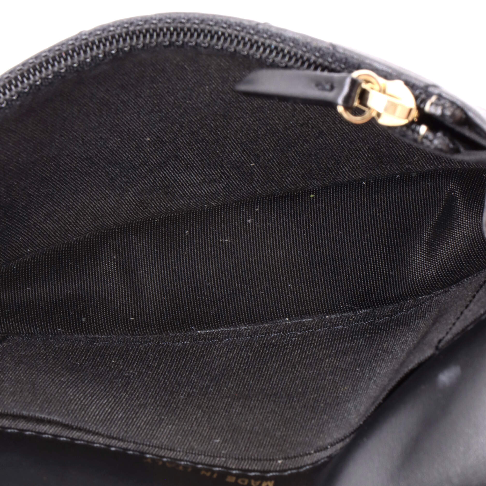 Pearl Strap Clutch with Chain Quilted Calfskin - Image 6