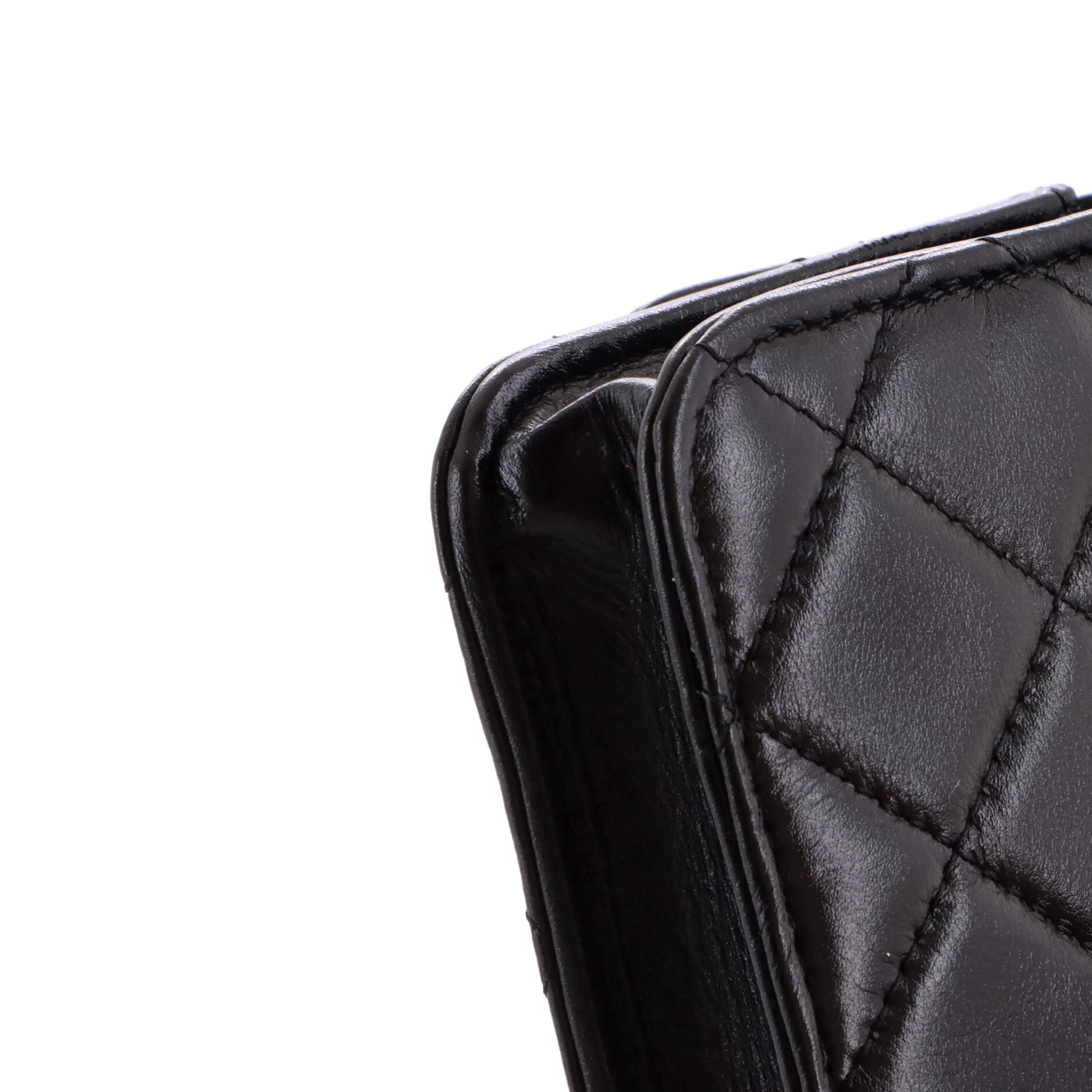 Pearl Strap Clutch with Chain Quilted Calfskin - Image 7