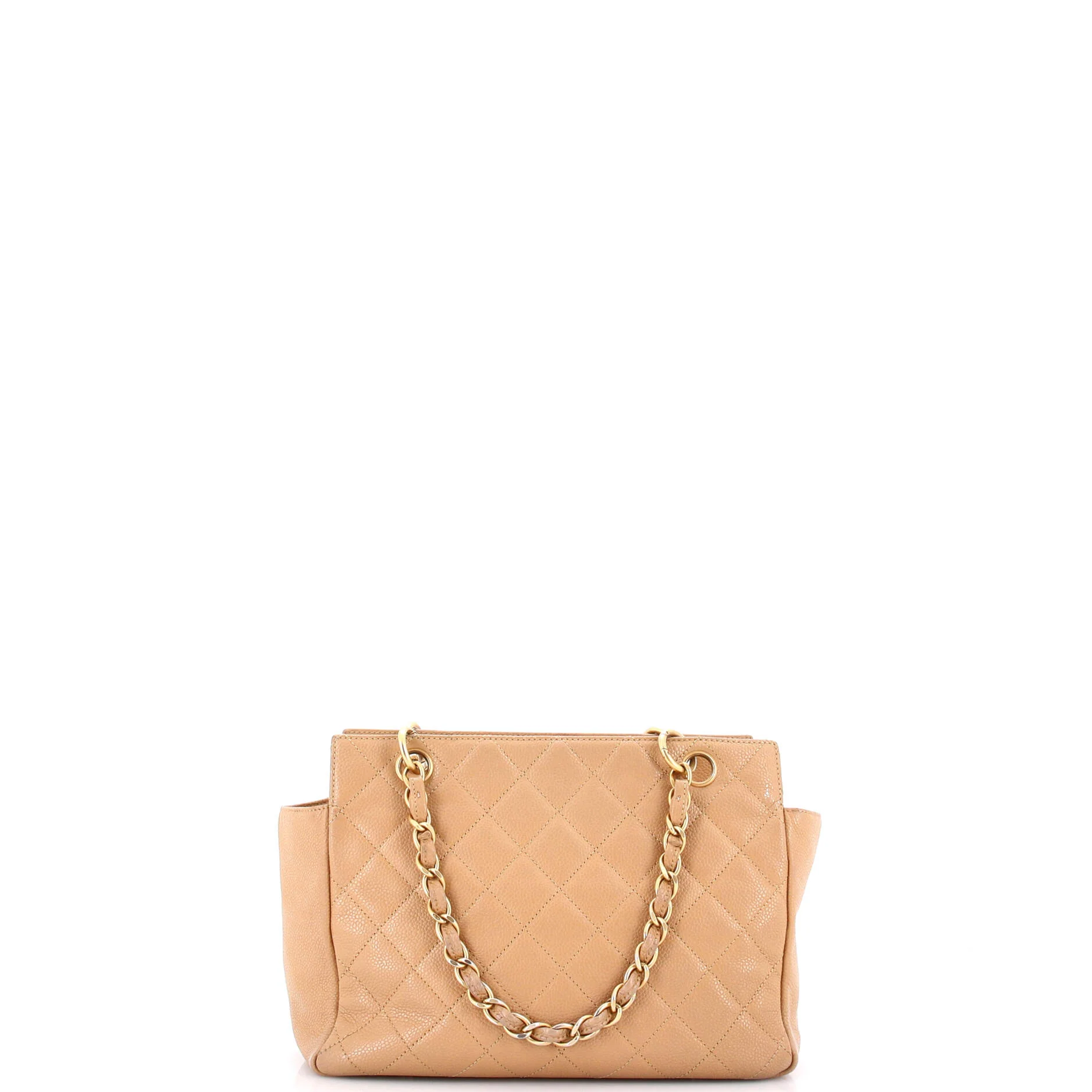 Petite Timeless Tote Quilted Caviar - Image 3