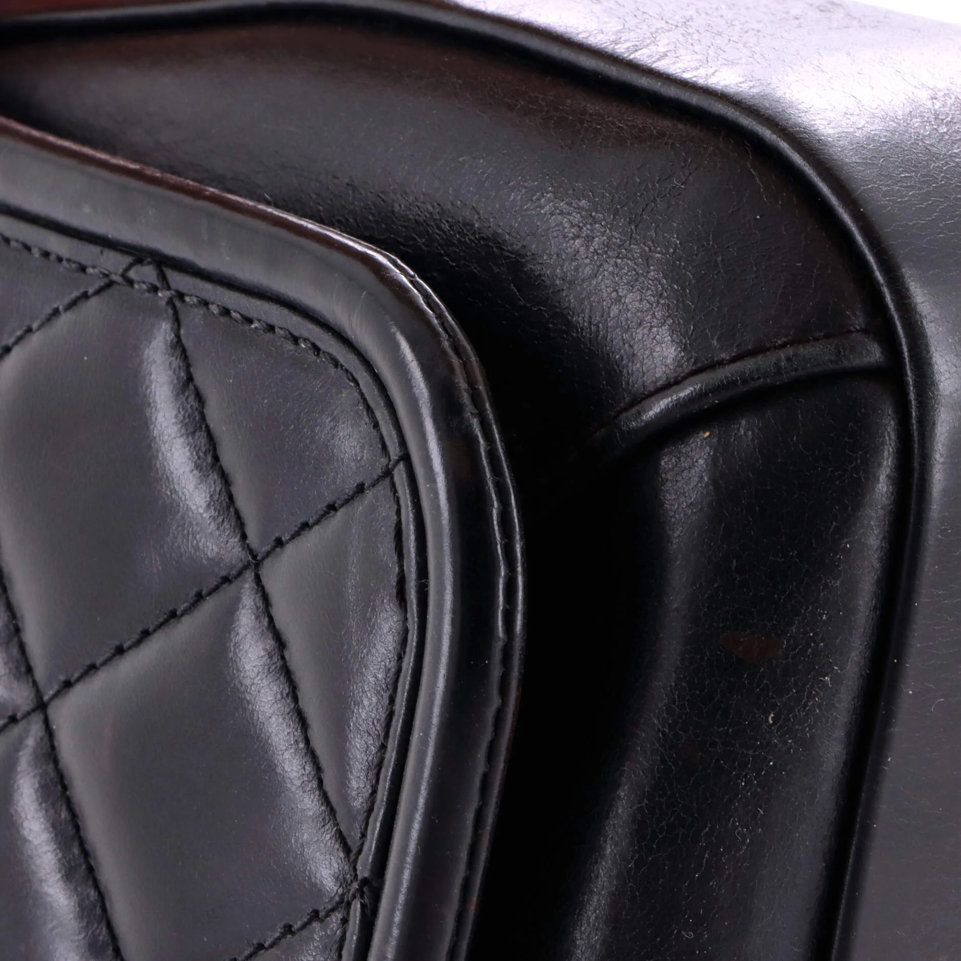 Prestige Flap Bag Quilted Calfskin Medium - Image 8