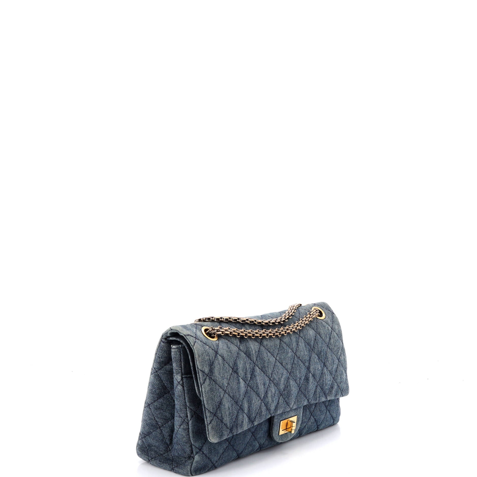 Reissue 2.55 Flap Bag Quilted Denim 226 - Image 2