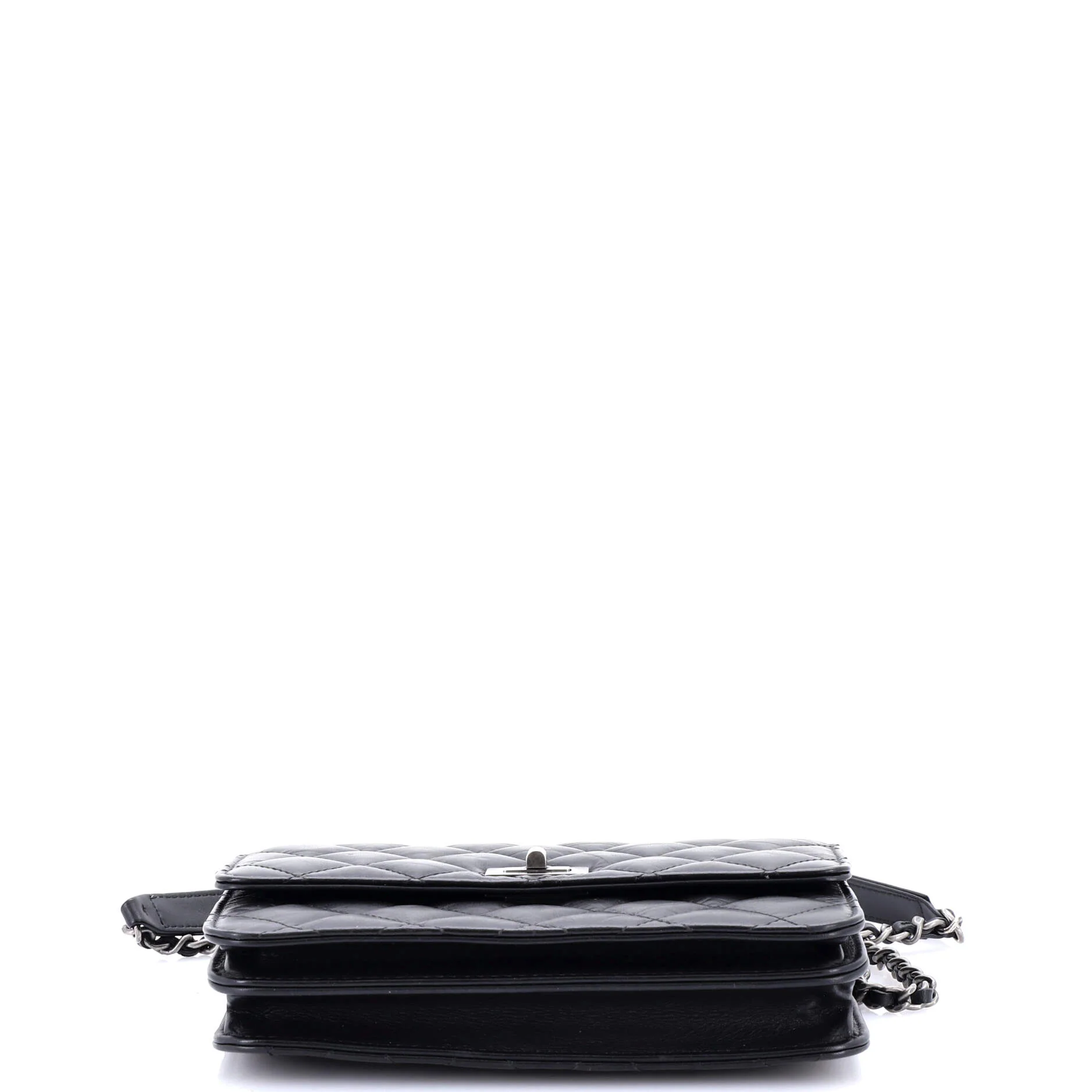 Reissue 2.55 Square Wallet on Chain Quilted Aged Calfskin - Image 4