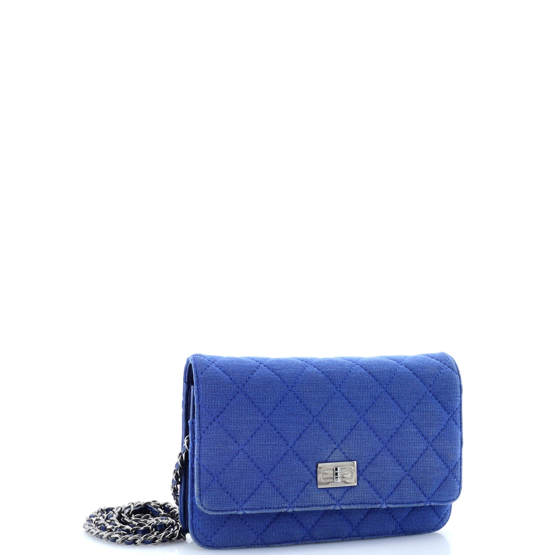 Reissue 2.55 Wallet on Chain Quilted Jersey - Image 2