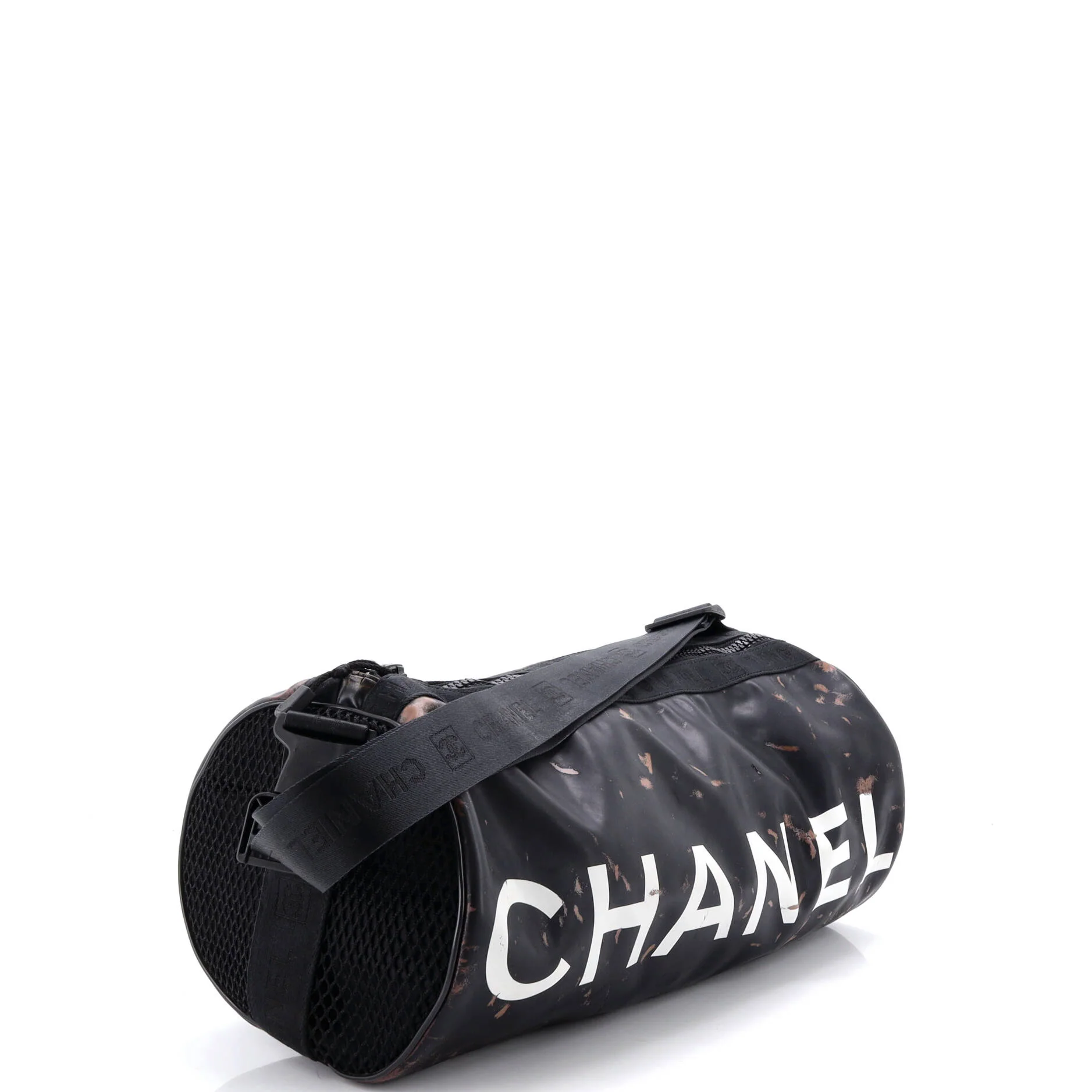 Sport Line Duffle Bag Printed Rubberized Leather Large - Image 2