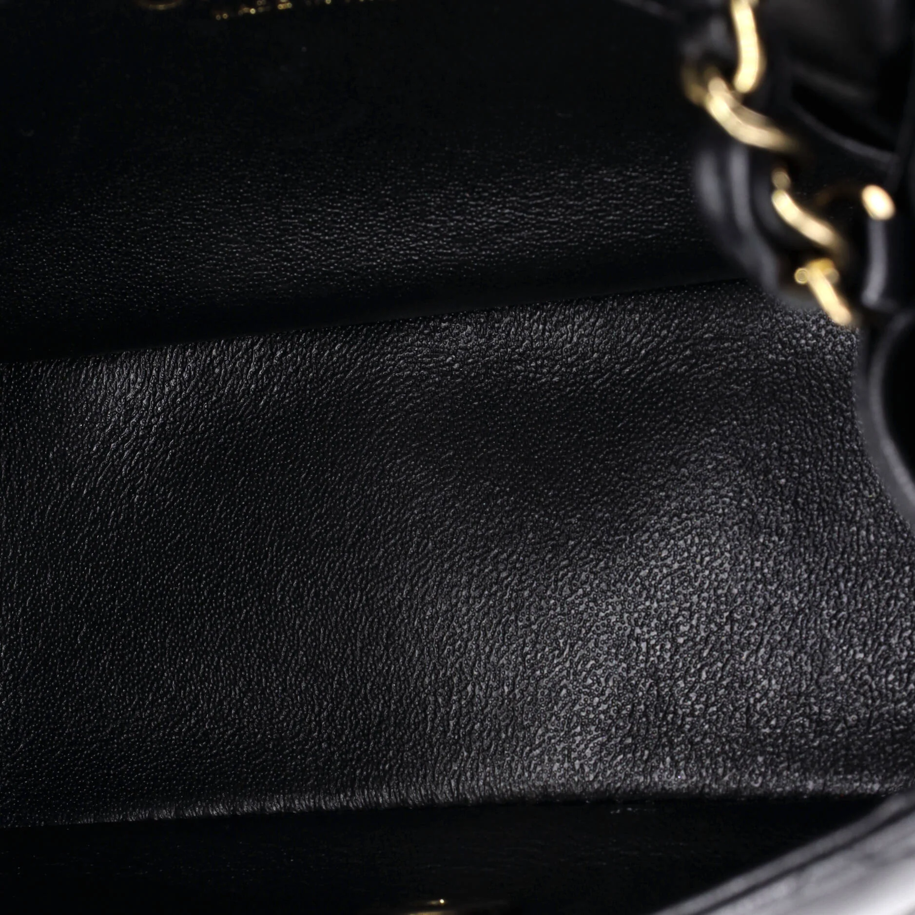 Square Classic Single Flap Bag Quilted Lambskin Mini - Image 5