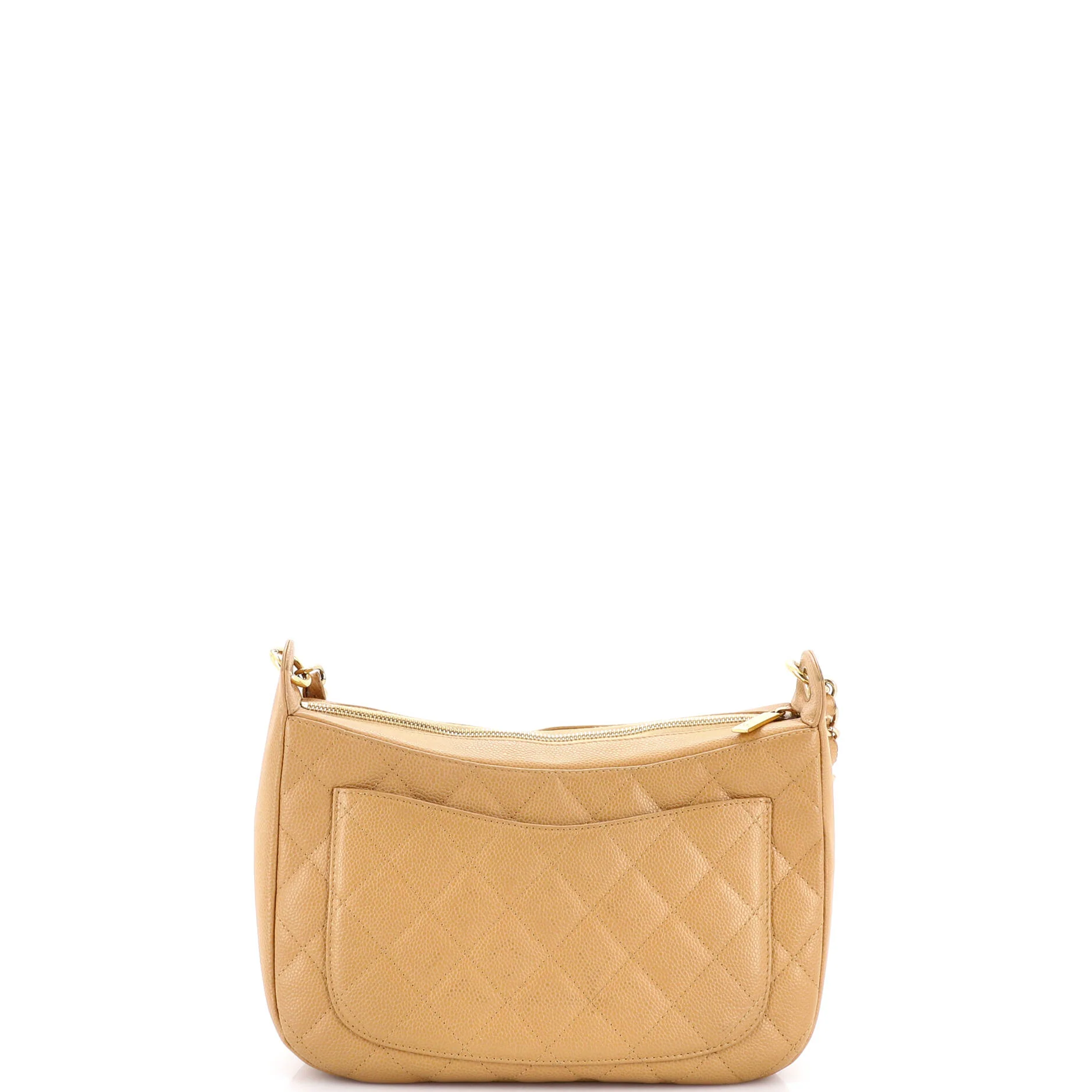Timeless CC Chain Shoulder Bag Quilted Caviar Medium - Image 3