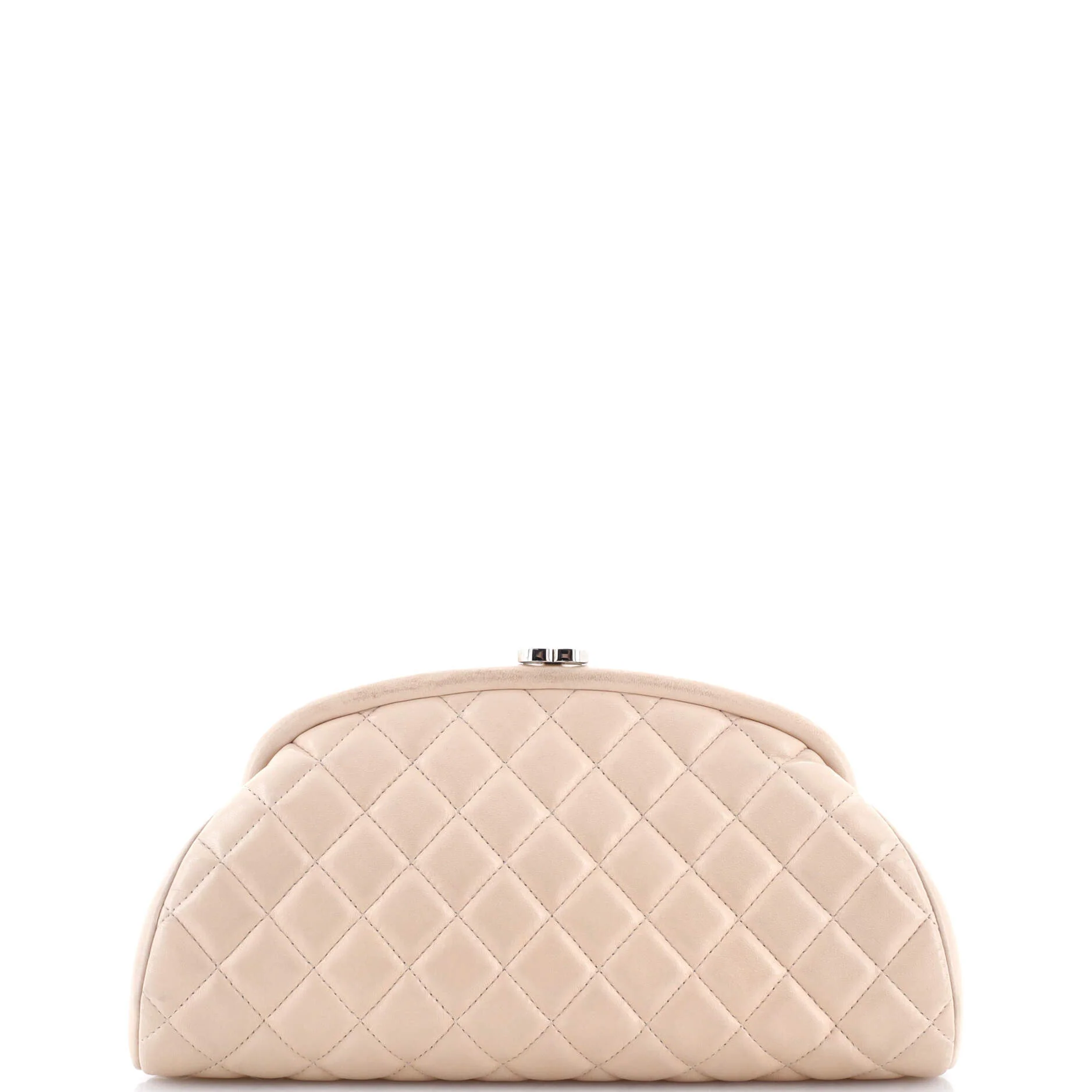 Timeless Clutch Quilted Lambskin