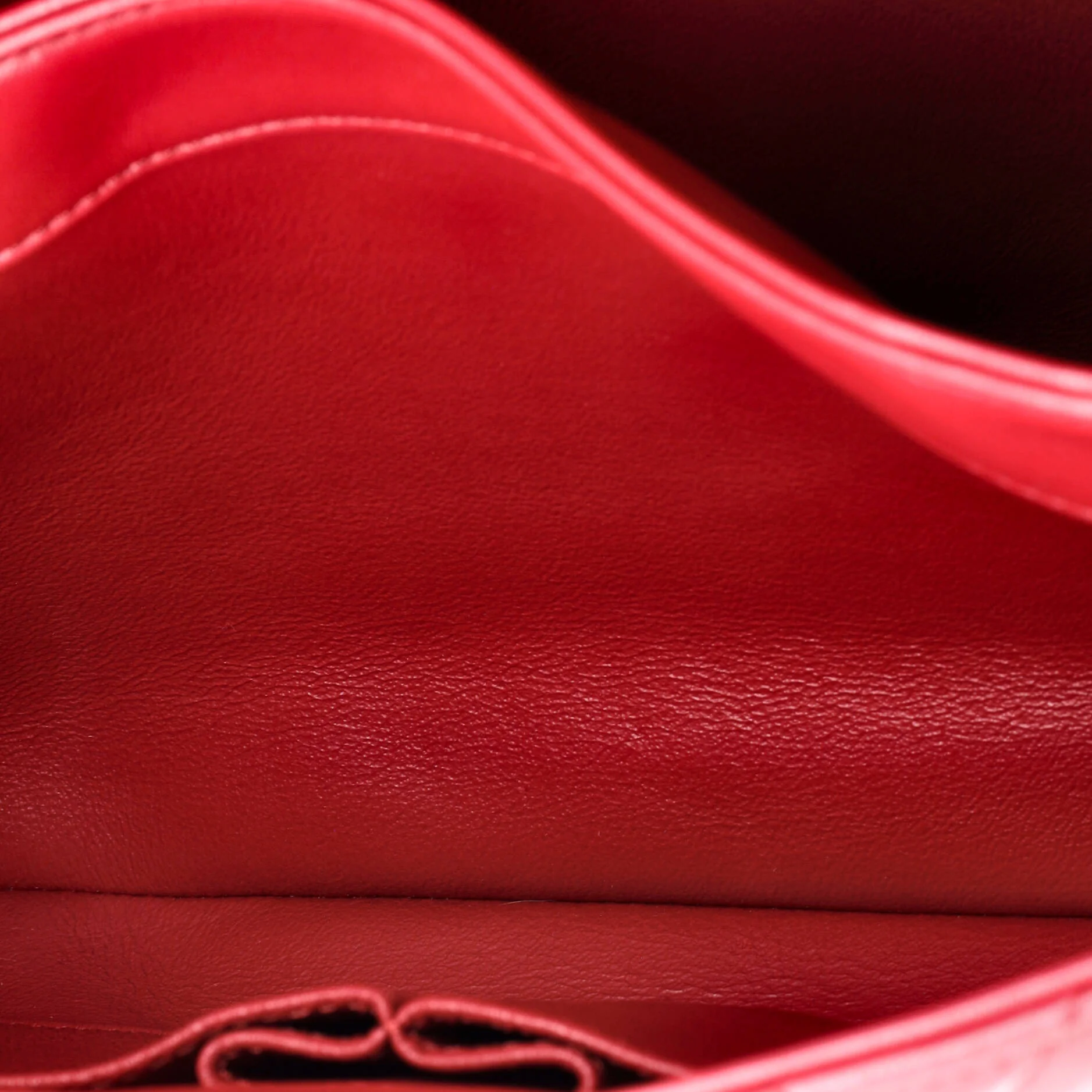 Trendy CC Top Handle Bag Quilted Lambskin Medium - Image 6