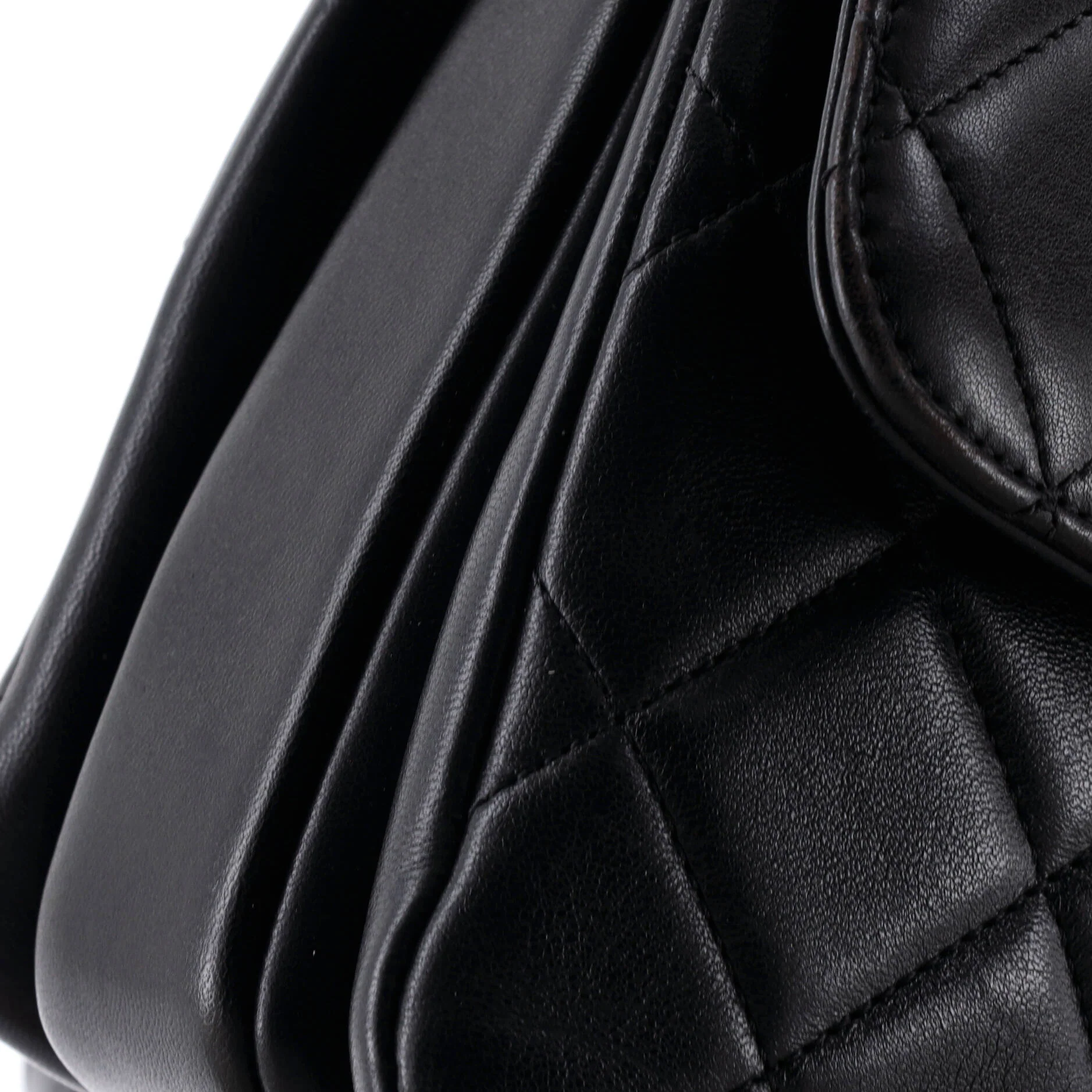 Trendy CC Top Handle Bag Quilted Lambskin Small - Image 6