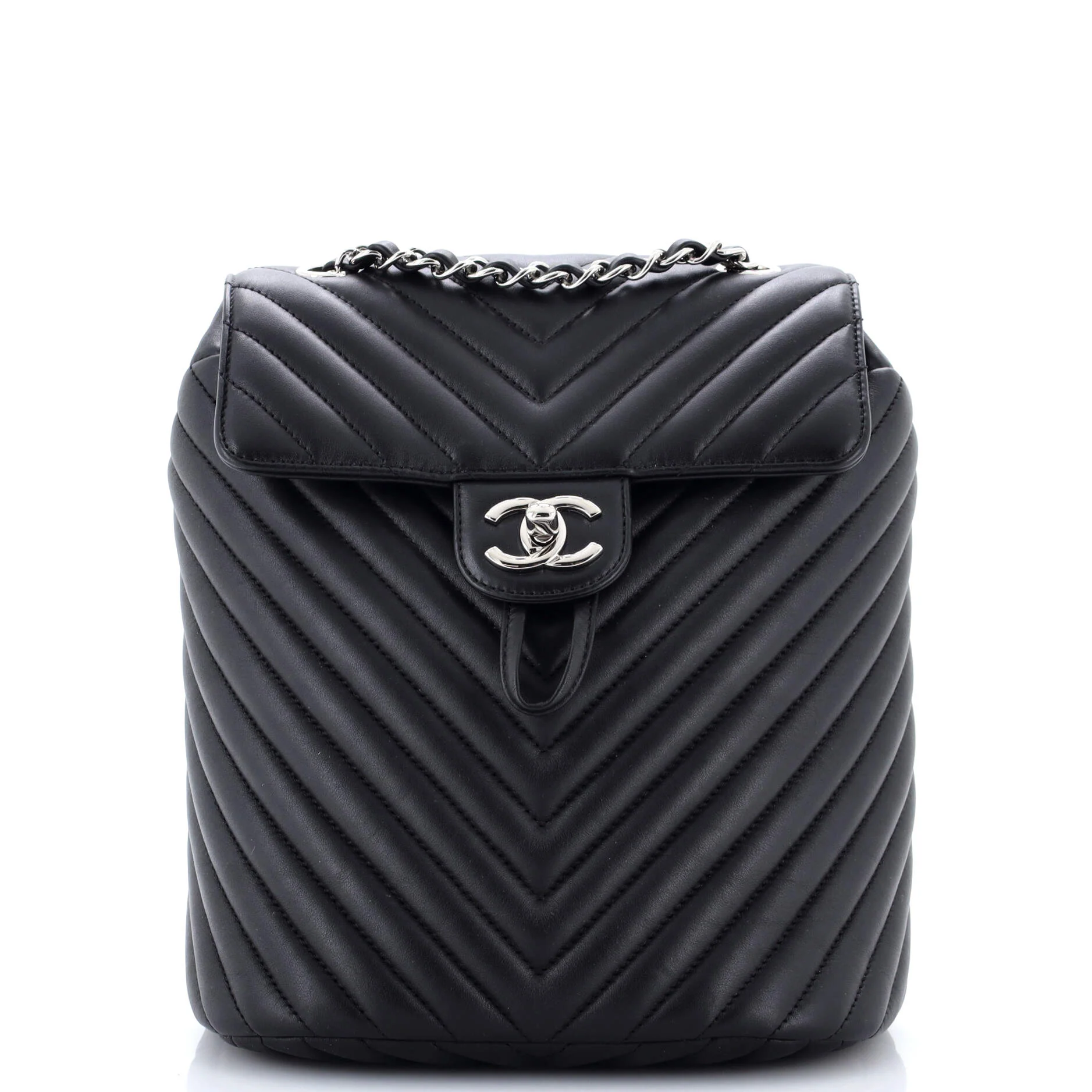 Urban Spirit Backpack Chevron Leather Small