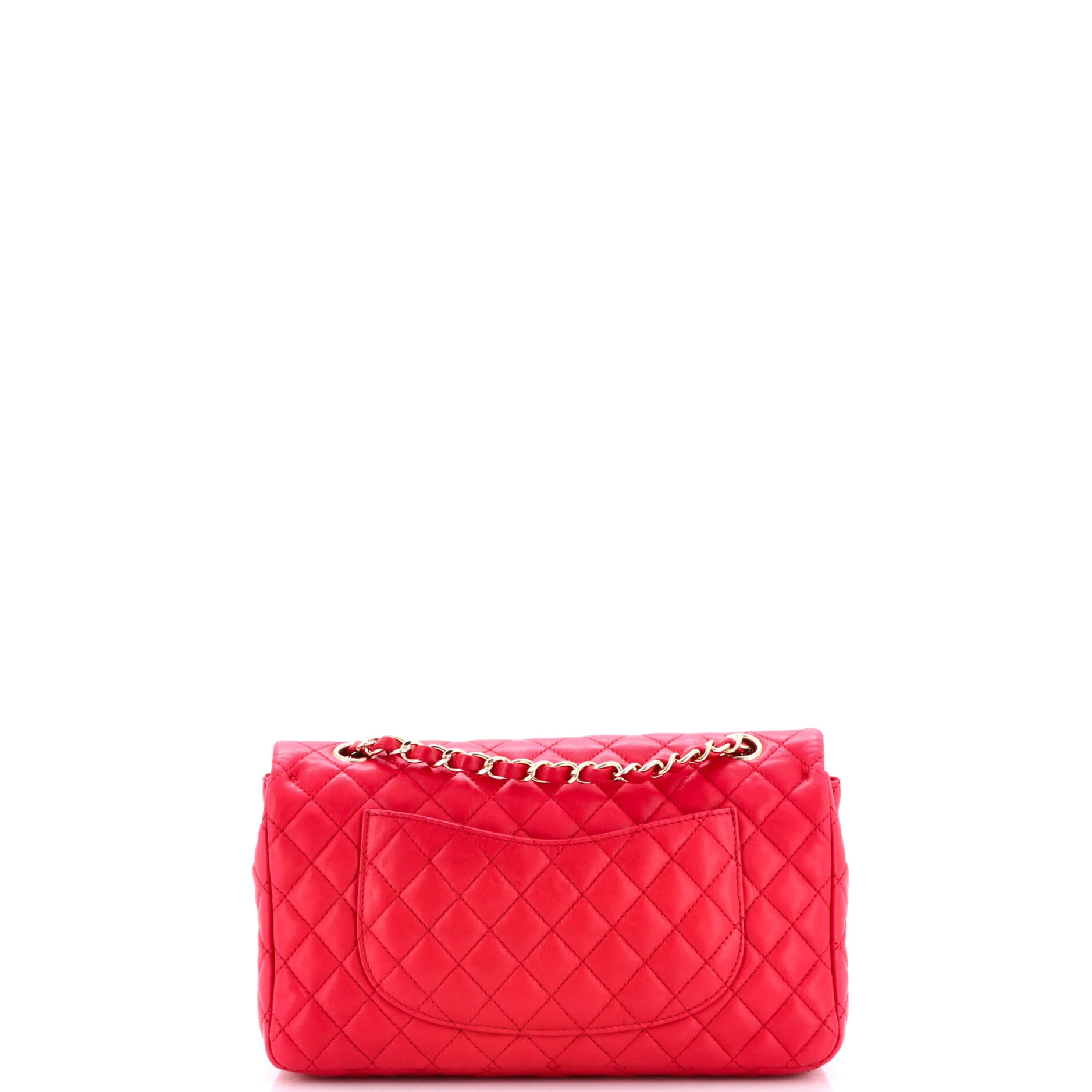 Valentine Hearts Flap Bag Quilted Lambskin Medium - Image 3