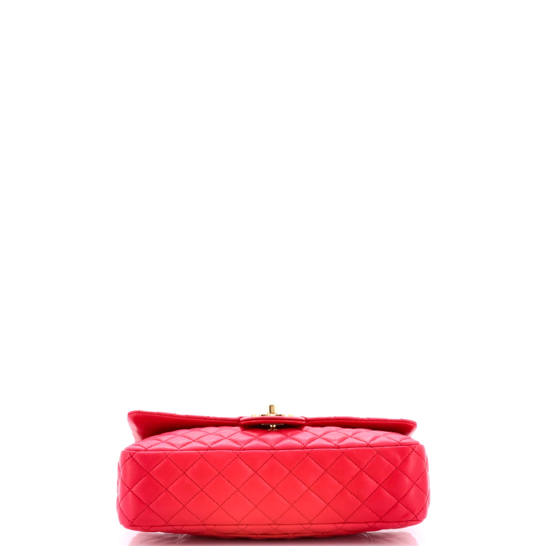 Valentine Hearts Flap Bag Quilted Lambskin Medium - Image 4