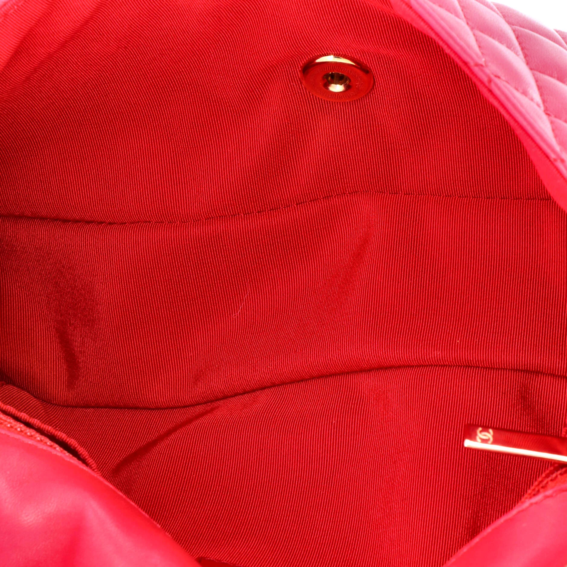 Valentine Hearts Flap Bag Quilted Lambskin Medium - Image 5