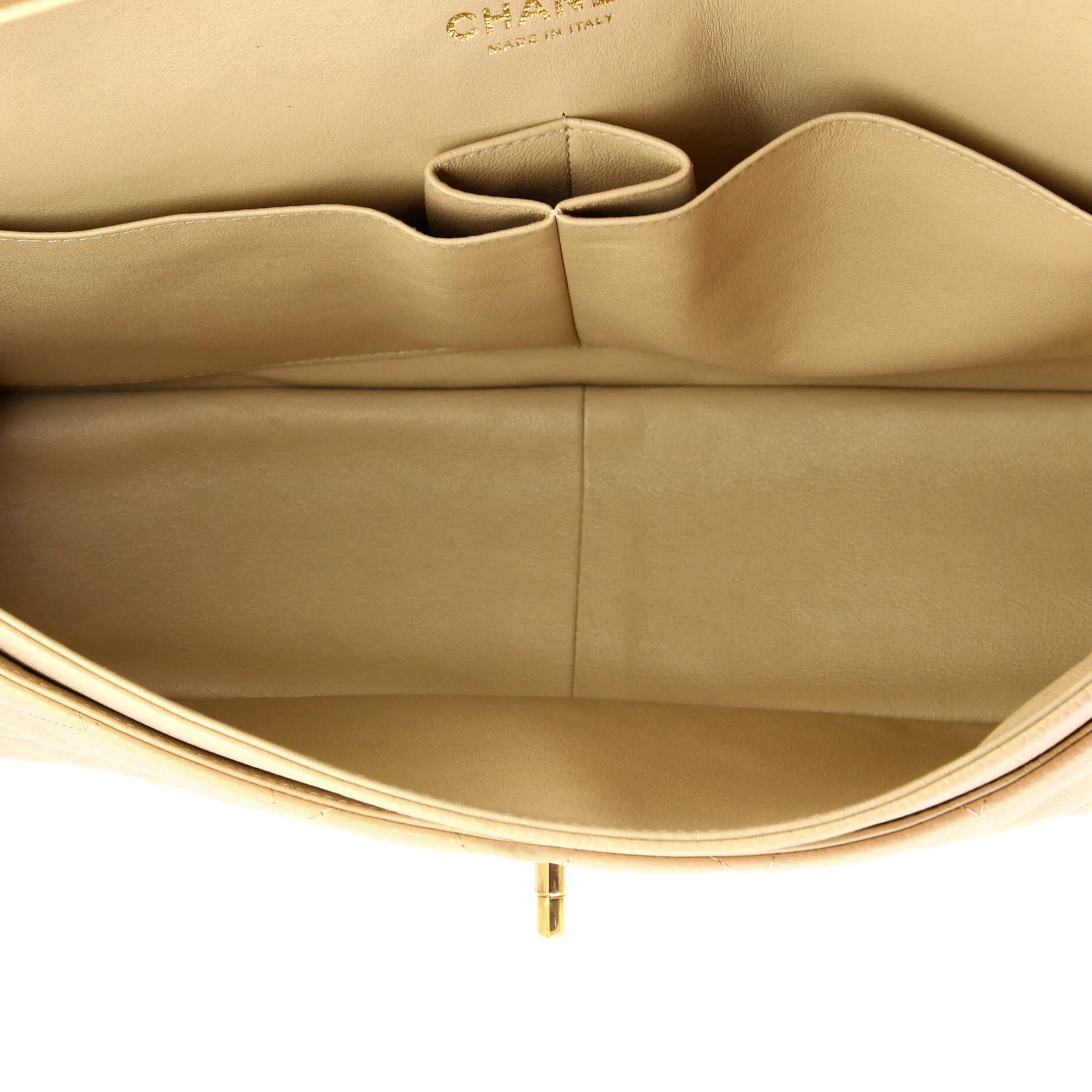 Vintage Classic Double Flap Bag Quilted Caviar Jumbo - Image 5