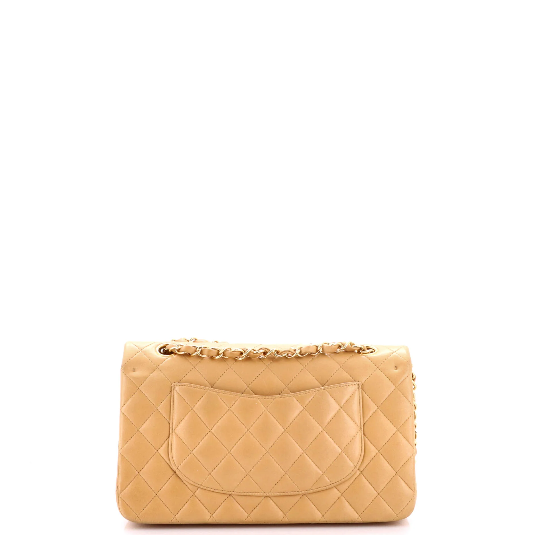 Vintage Classic Double Flap Bag Quilted Lambskin Medium - Image 3