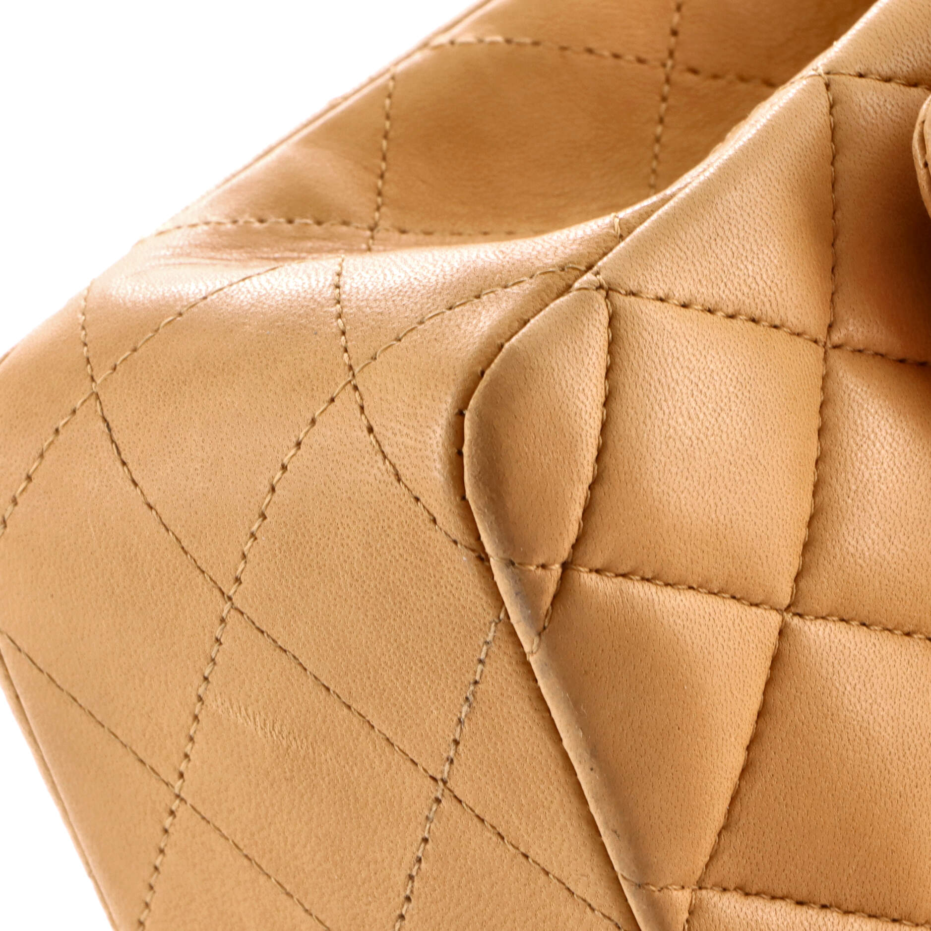 Vintage Classic Double Flap Bag Quilted Lambskin Medium - Image 6