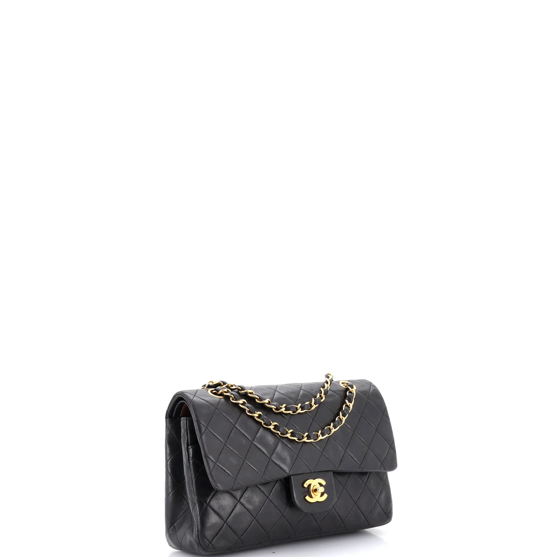 Vintage Classic Double Flap Bag Quilted Lambskin Medium - Image 2