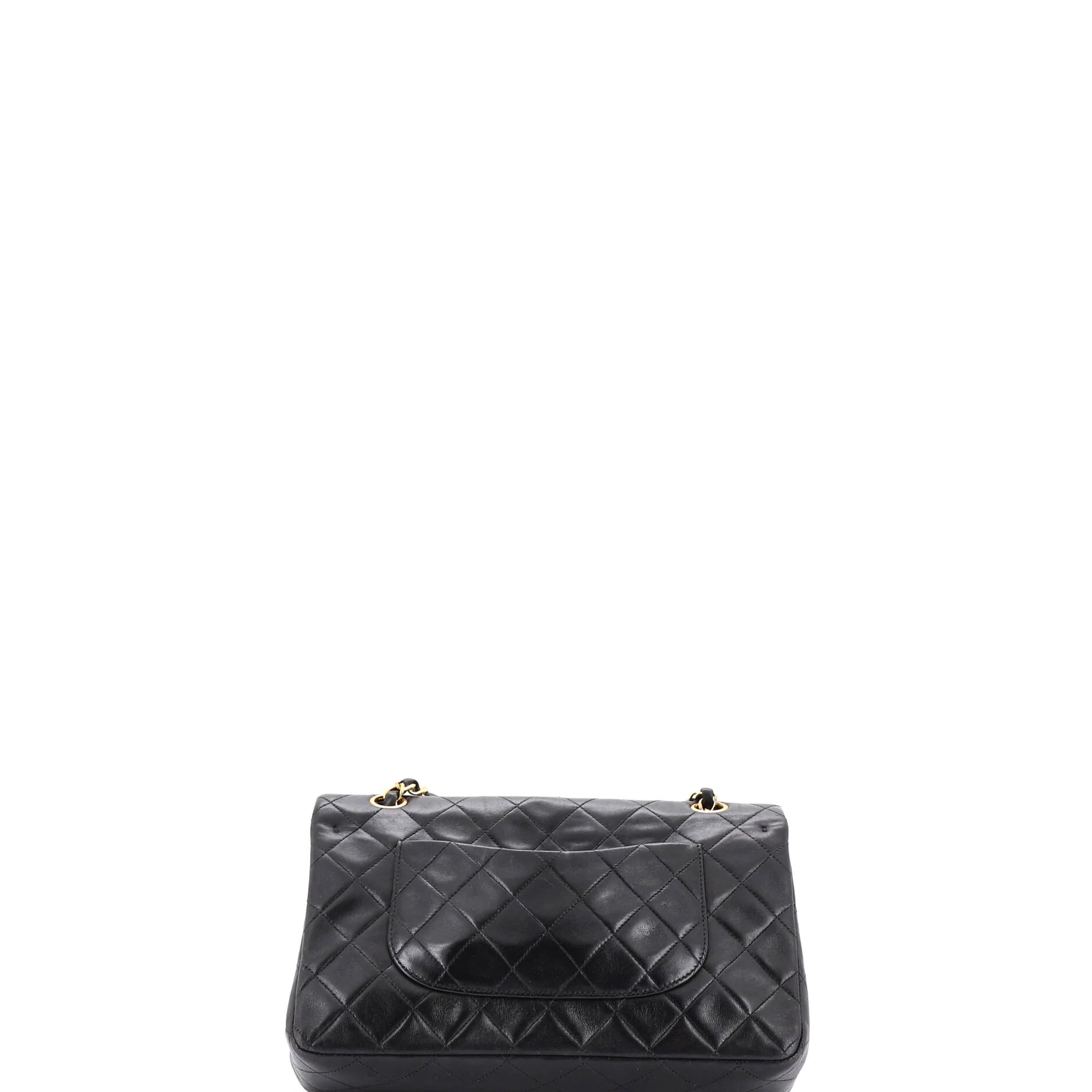 Vintage Classic Double Flap Bag Quilted Lambskin Medium - Image 3