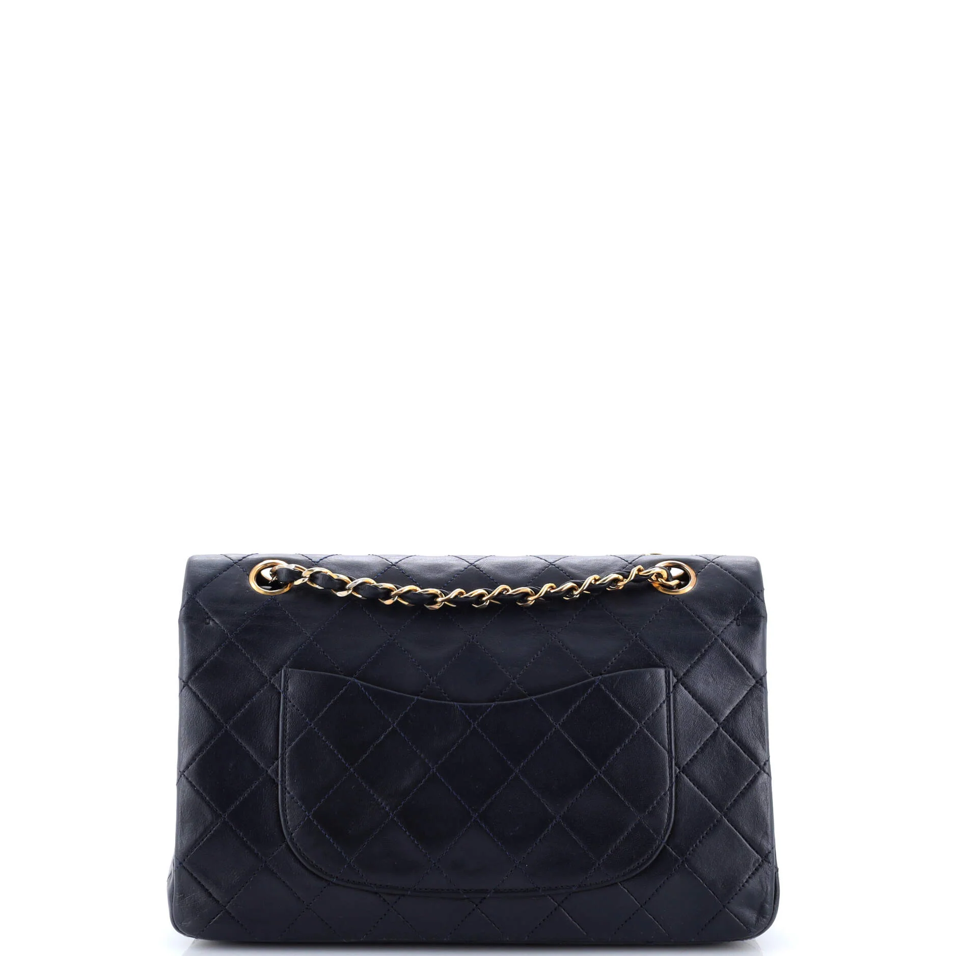 Vintage Classic Double Flap Bag Quilted Lambskin Medium - Image 3