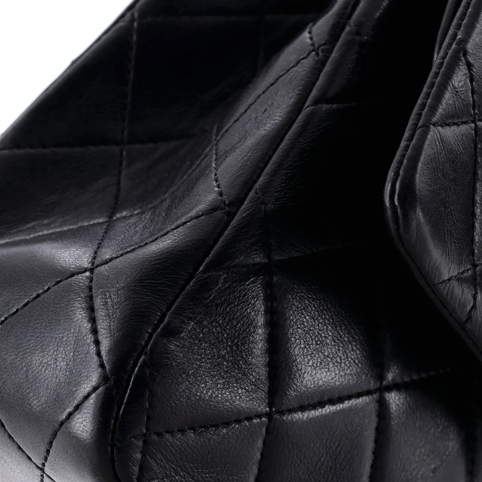 Vintage Classic Double Flap Bag Quilted Lambskin Medium - Image 7