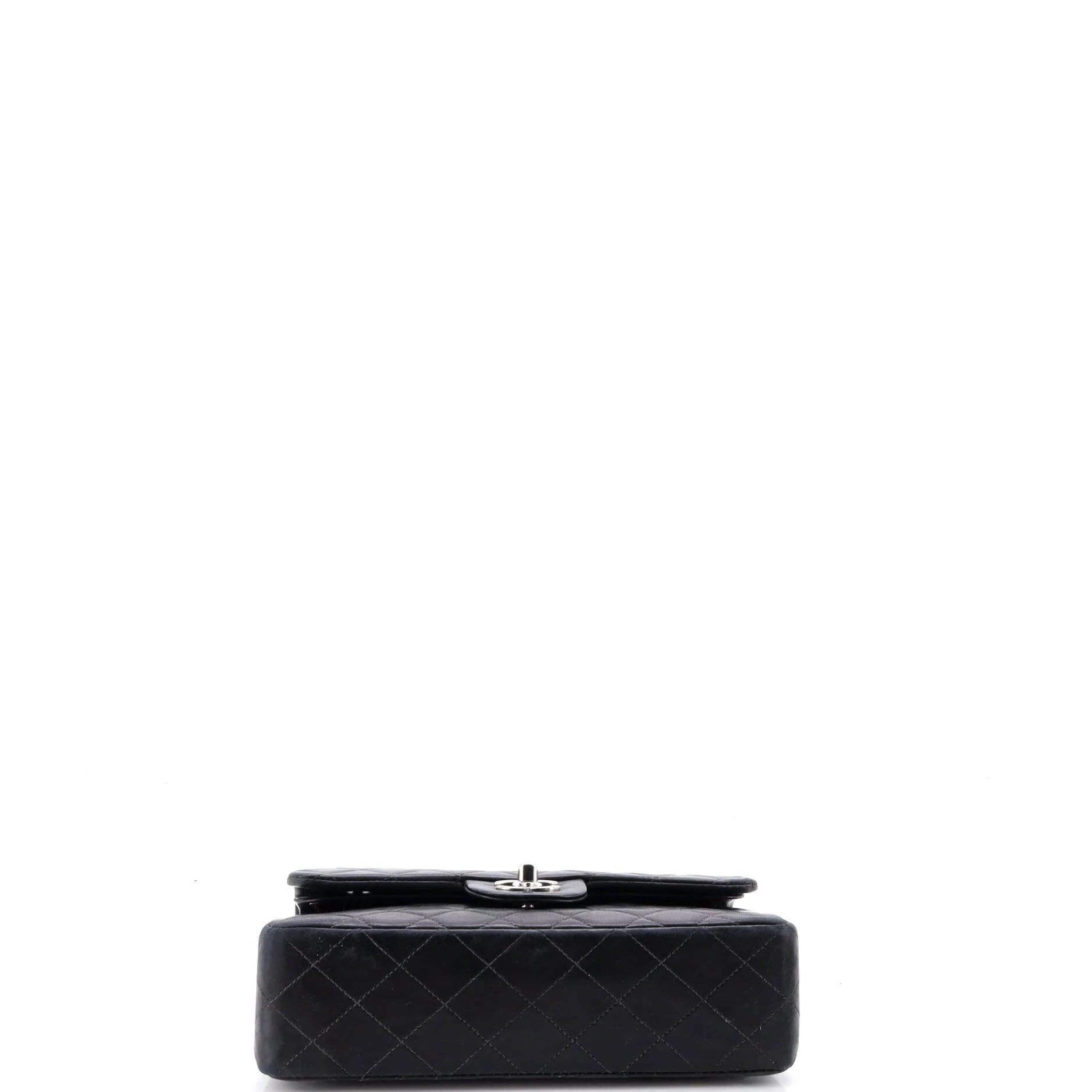 Vintage Classic Double Flap Bag Quilted Lambskin Small - Image 4