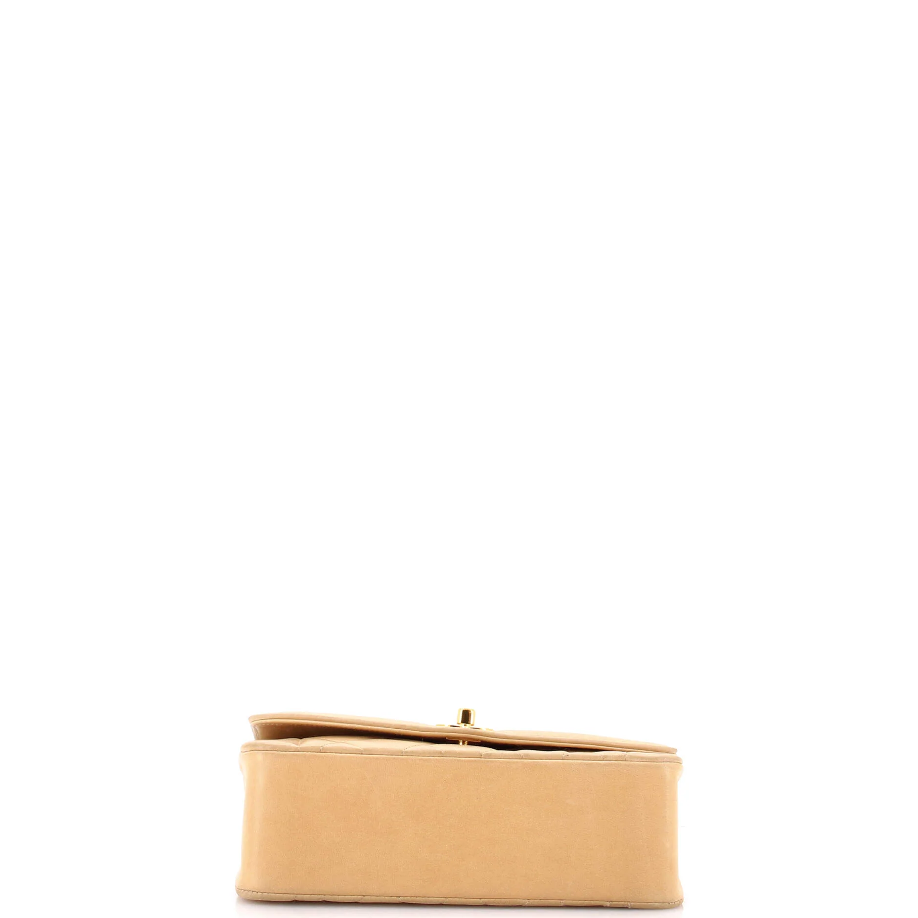 Vintage Diana Flap Bag Quilted Lambskin Small - Image 5