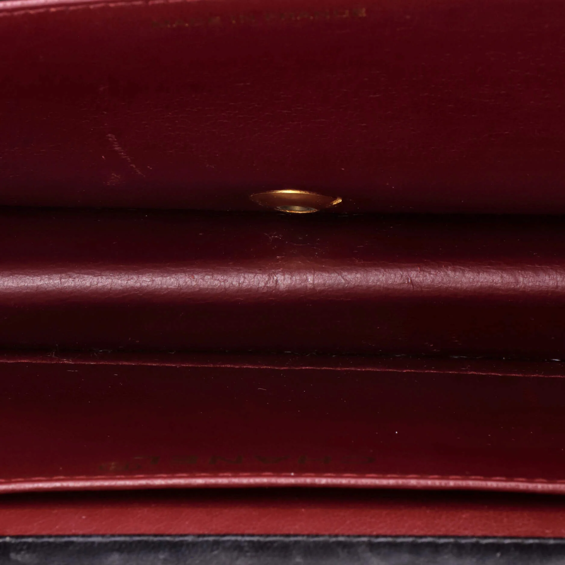 Vintage Full Flap Bag Quilted Lambskin Mini - Image 5