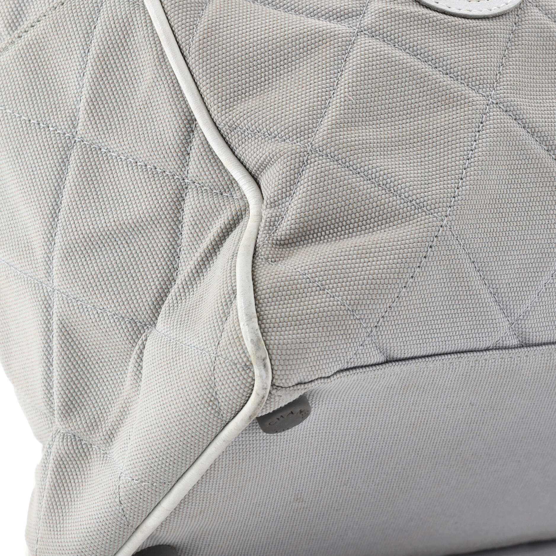 Vintage Logo Bowler Bag Quilted Canvas XL - Image 6