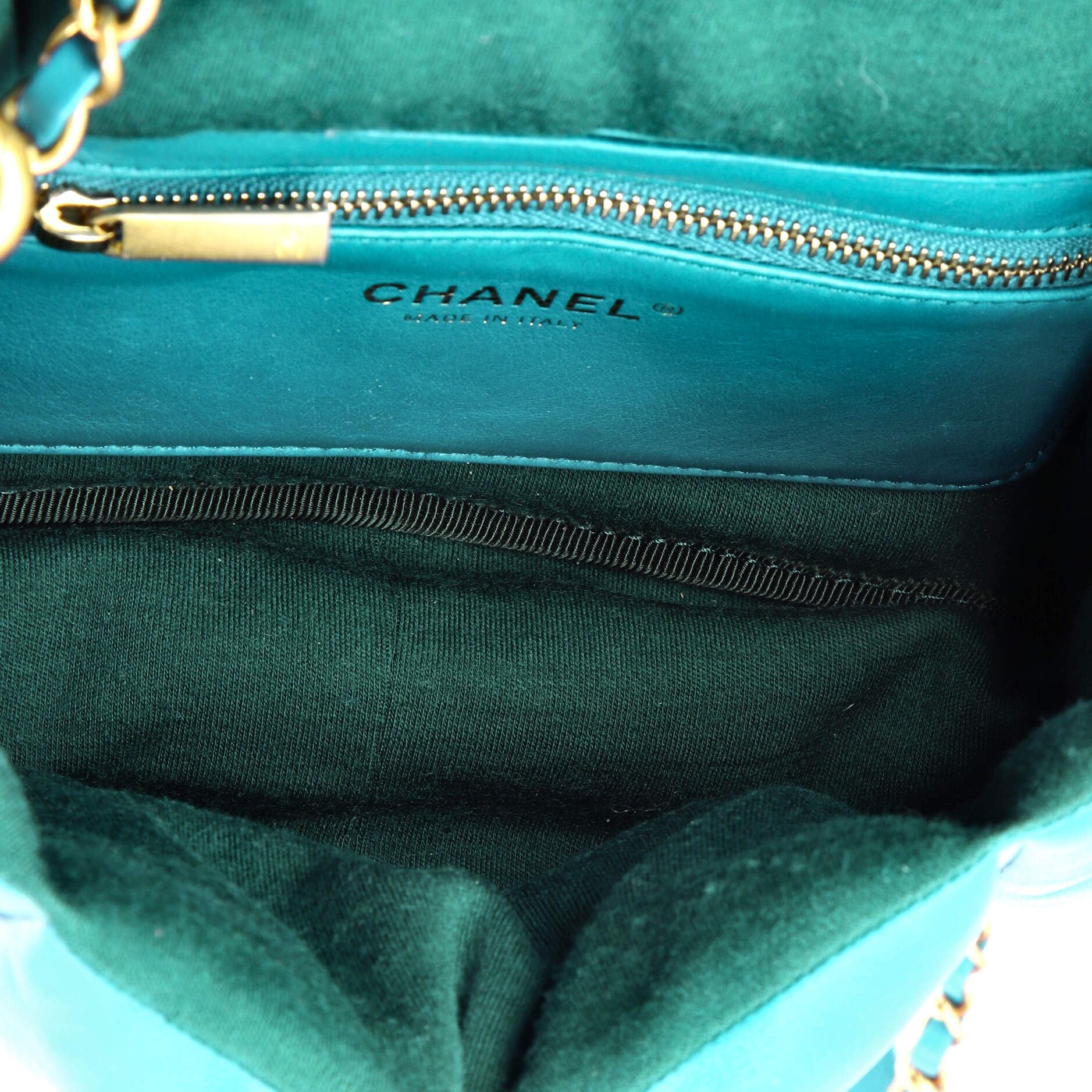 Vintage Puffy Flap Bag Lambskin Small - Image 5